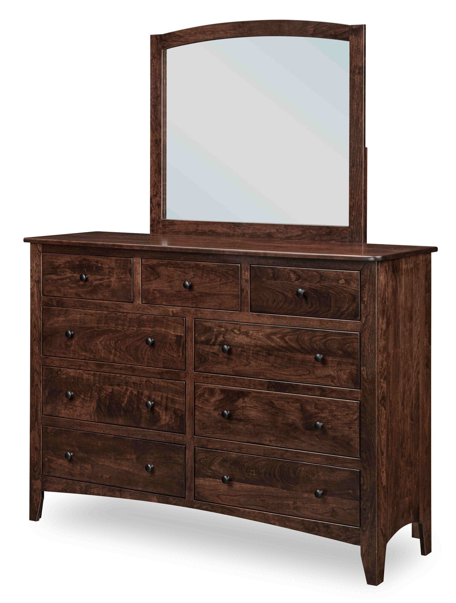 Carlston 9-Drawer Dresser - Modern Wooden Chest of Drawers for Bedroom Storage & Organization | Perfect for Clothes, Linens, and Accessories