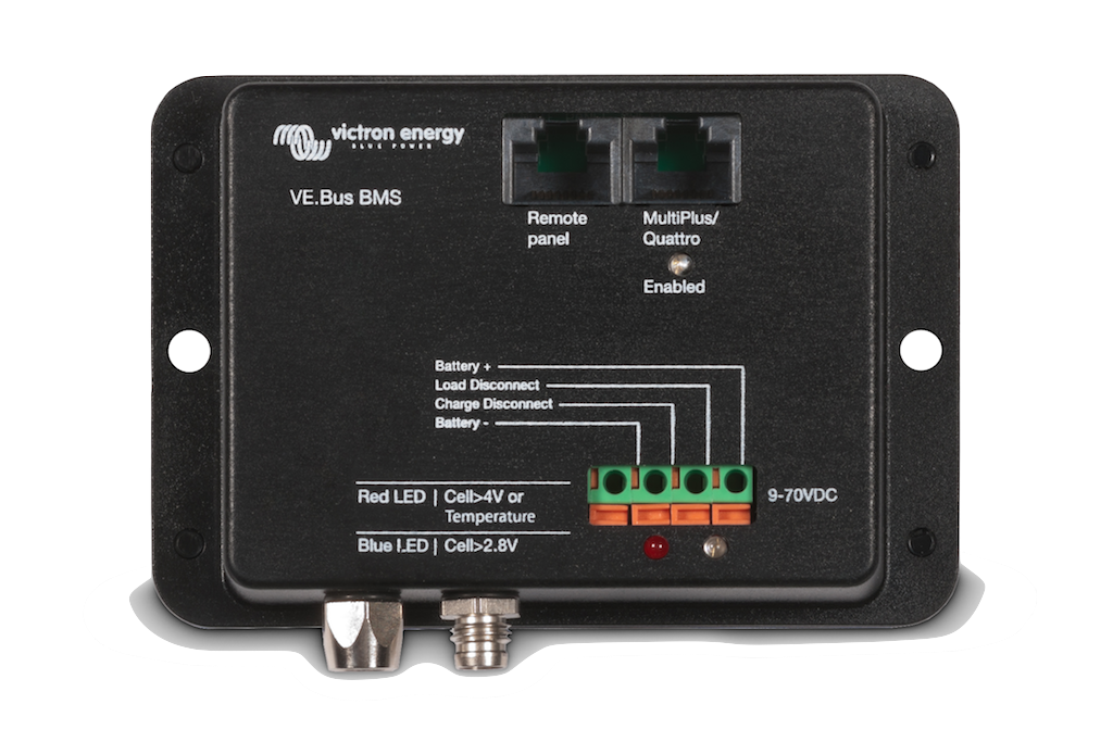 VE.Bus Battery Management System (BMS) - Advanced Power Monitoring & Protection for Marine, RV, and Off-Grid Solar Applications