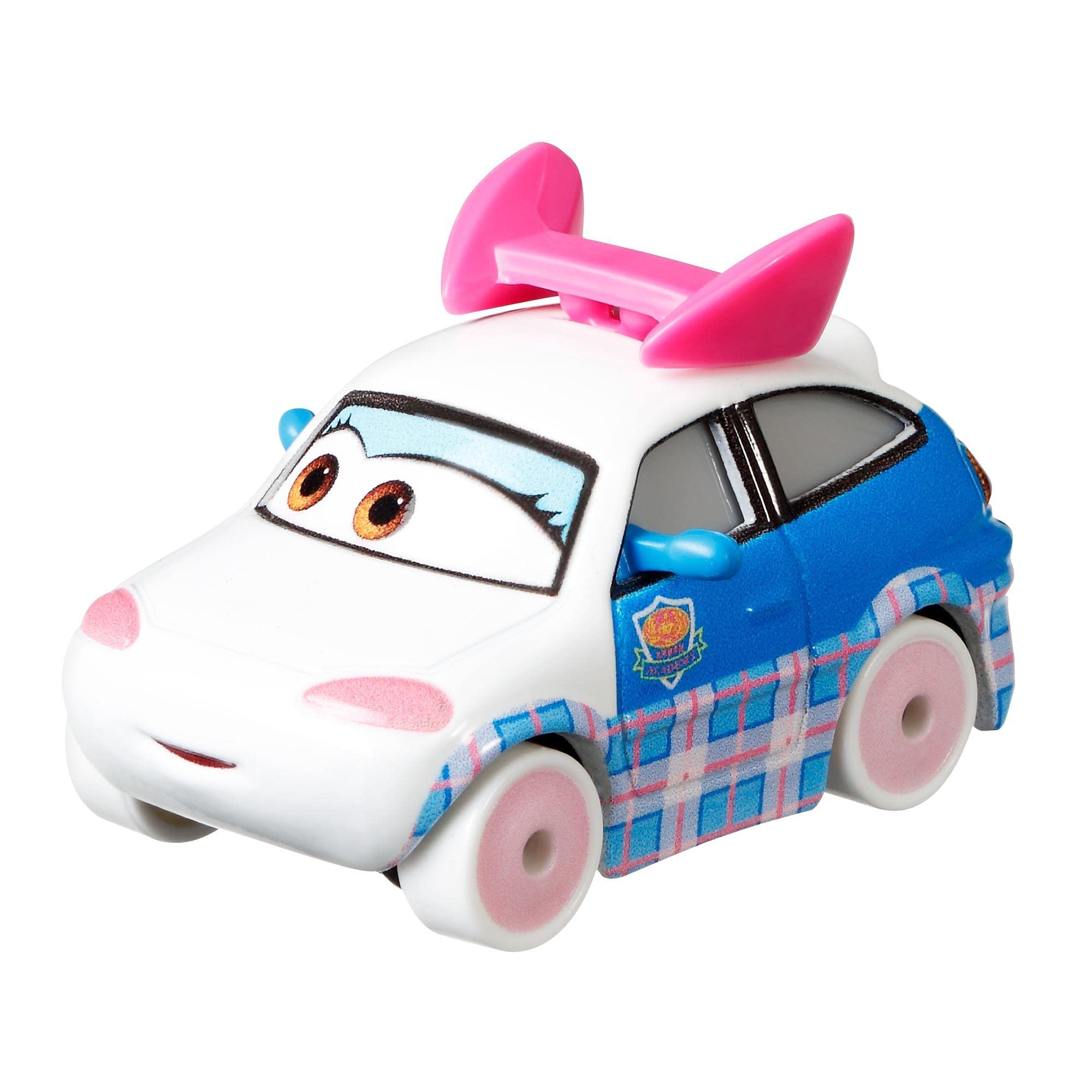 **Disney Cars Movie Suki Miniature Collectible Race Car Toy - Authentic Character from Cars Films, for Kids Ages 3+ (Multicolor) - Perfect for Playtime, Birthday Gifts & Disney Collections**