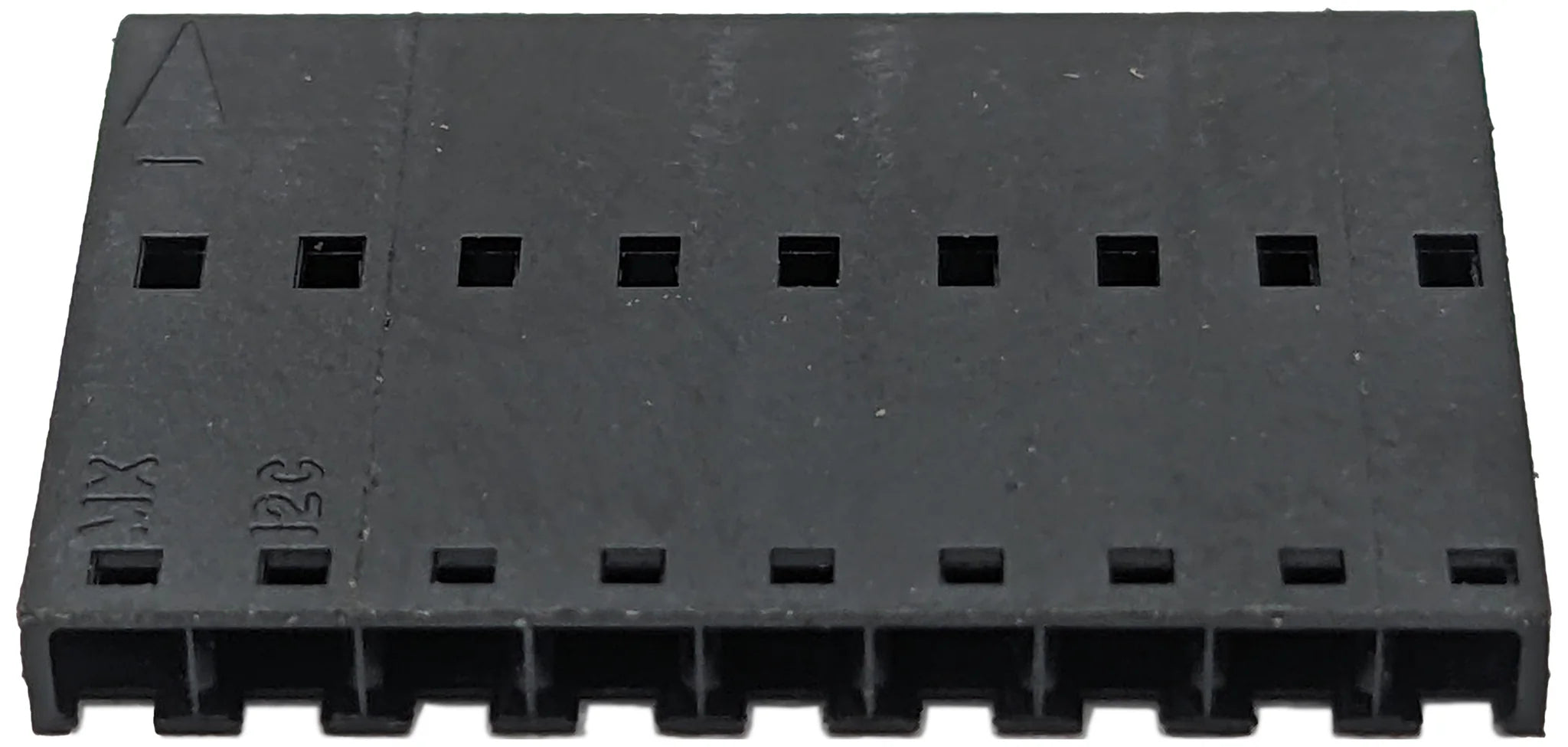 9 Position Crimp Terminal Housing Connector - 0.100