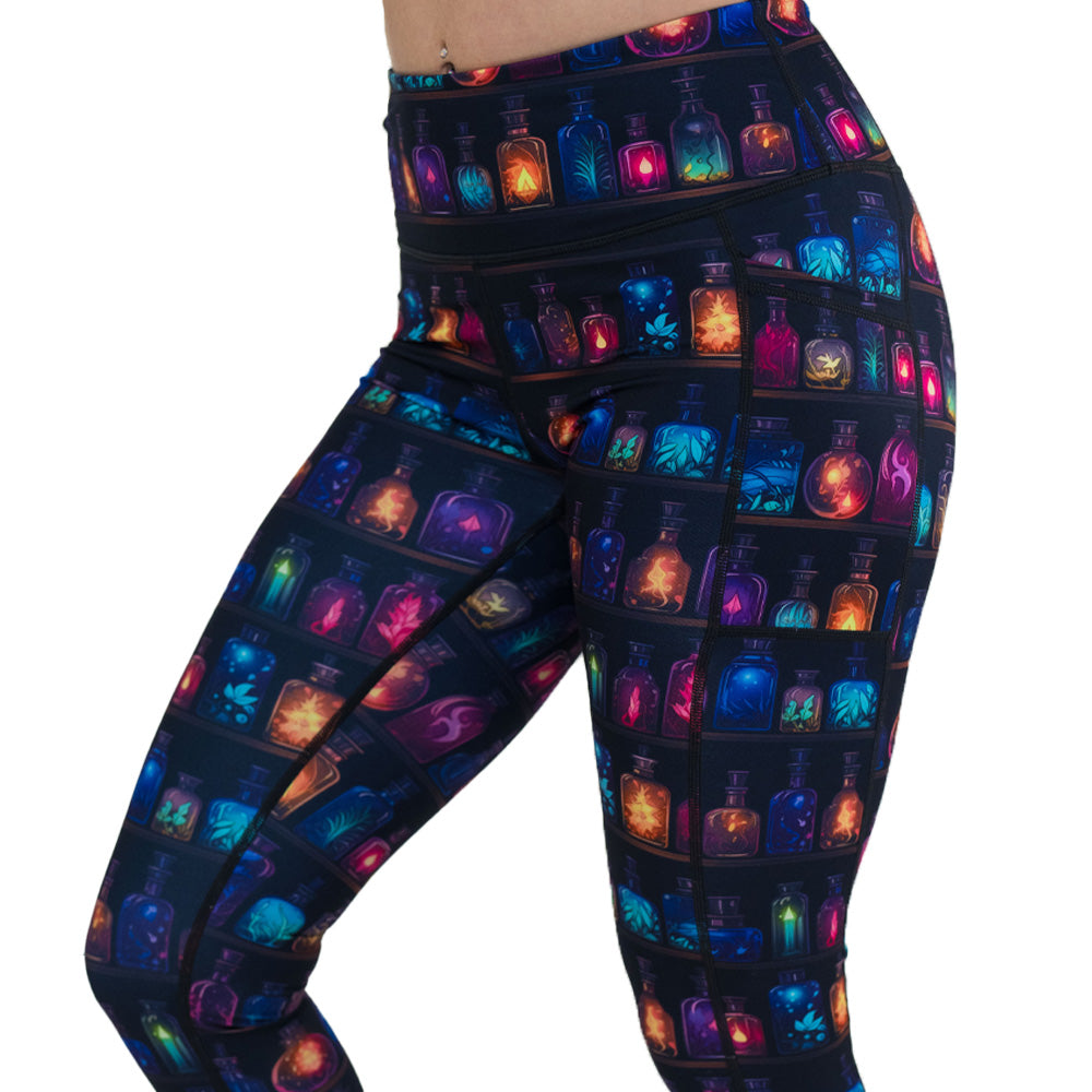 Pick Your Poison Leggings - High Waisted Yoga Pants for Women, Stretchy Workout Leggings for Gym, Running & Lounge Wear