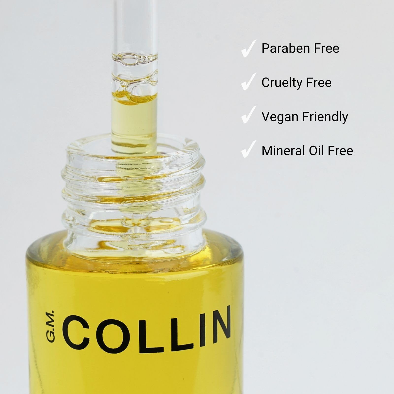G.M. Collin Essential Infusion Dry Oil for Face & Body - 1 oz Lightweight Hydrating Treatment | Perfect for Daily Moisturizing, Massage & Aromatherapy