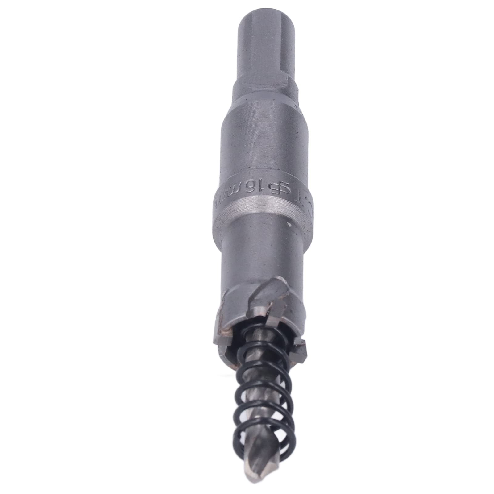 16mm Tungsten Carbide Hole Saw Drill Bit - Industrial Grade Split Pilot for Fast Cutting in Aluminum | Perfect for Metalworking, HVAC, and Plumbing Projects