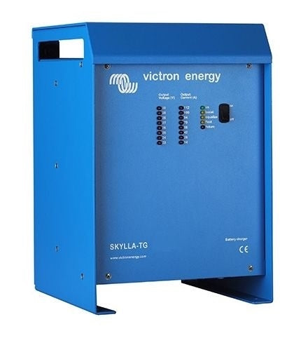 Victron Energy Skylla TG 48/25(1) 230V Battery Charger - High Efficiency Marine & RV Power Solution for Boats, Campers & Off-Grid Systems