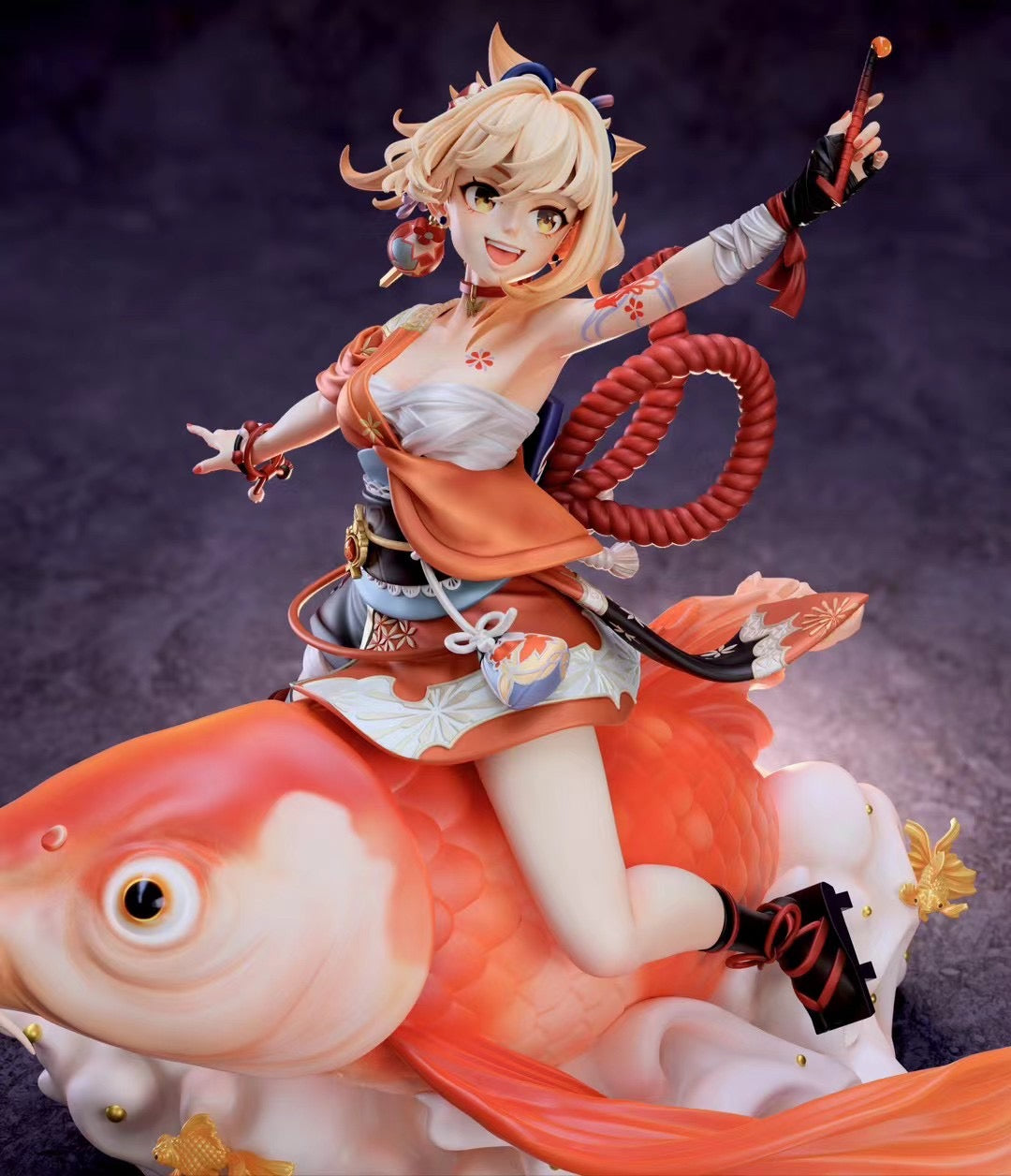 Genshin Impact Naganohara Yoimiya Figure - Anime Collectible for Fans | Perfect for Display, Gaming Room Decor, and Gift for Otaku Enthusiasts