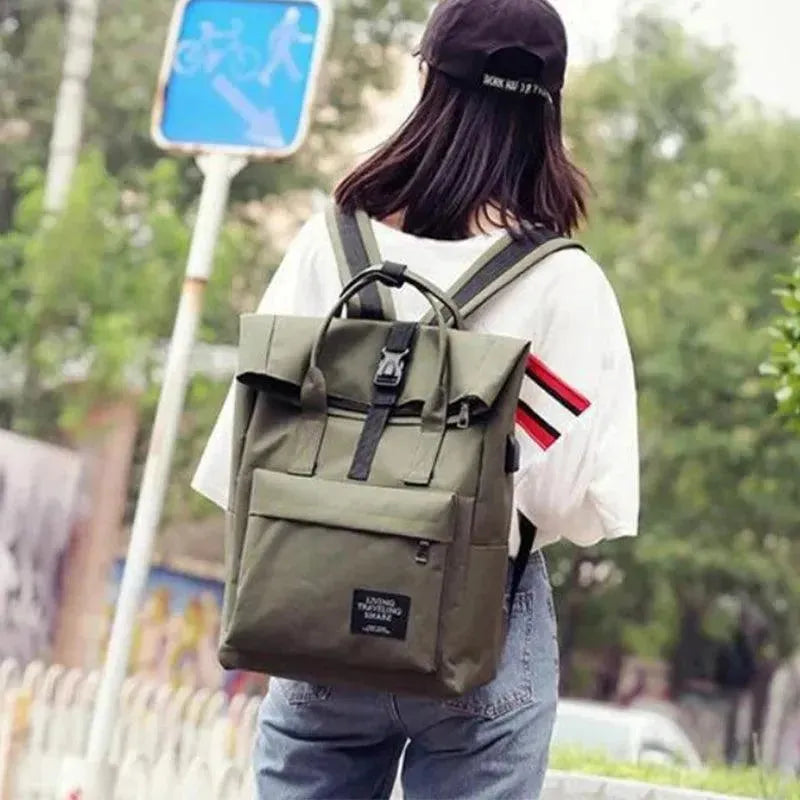 Stylish Multi-Color Women's Laptop Backpack - Lightweight & Durable for Work, School & Travel | Perfect for Professionals & Students