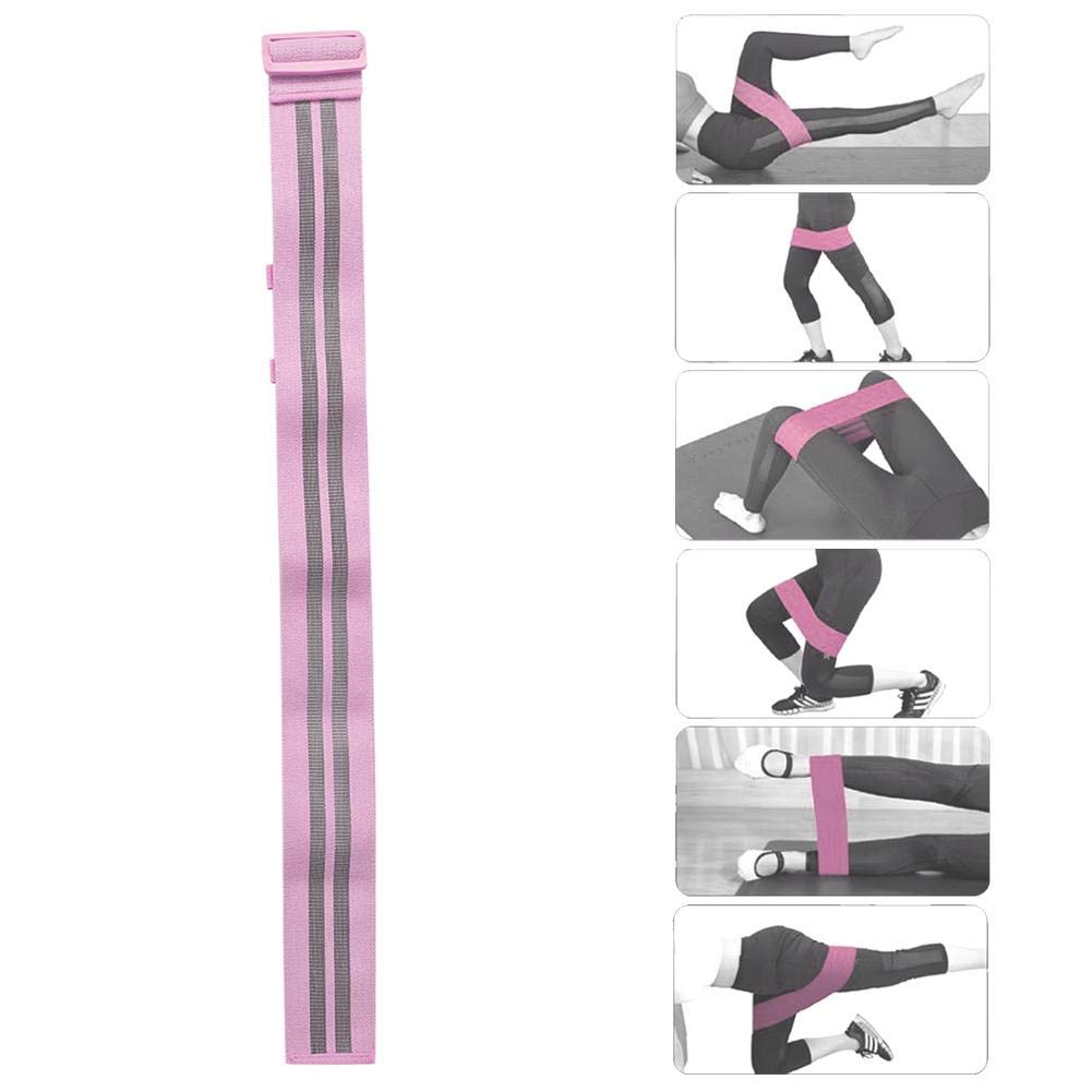 Premium Unisex Resistance Bands for Legs & Butt Workouts - Non-Slip Latex Exercise Bands with Adjustable Buckle - Ideal for Home Gym, Pilates, Yoga & Strength Training - Perfect for Beginners to Professionals