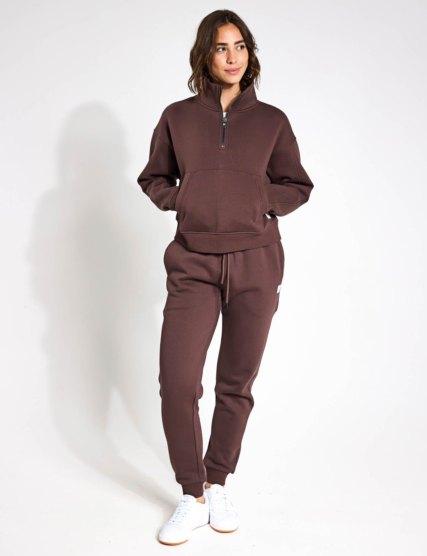 Rihanna-Inspired Sweatshirt for Women | Comfortable & Stylish Oak Color | Perfect for Casual Wear, Gym, and Street Fashion