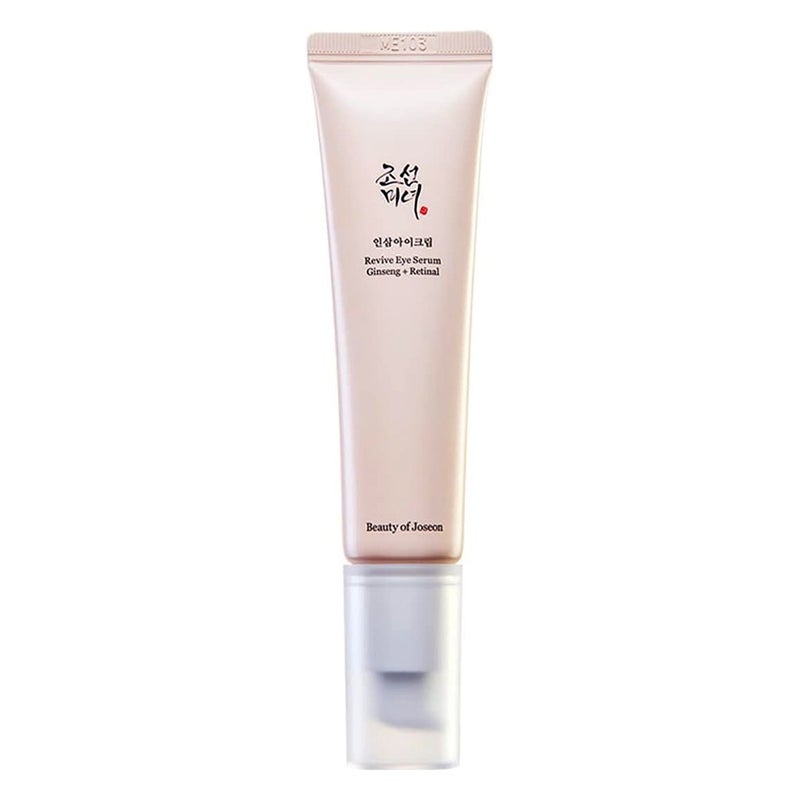 Beauty of Joseon Revive Eye Serum with Ginseng & Retinal - 30ml Anti-Aging Eye Treatment for Dark Circles & Wrinkles - Perfect for Nighttime Skincare Routine