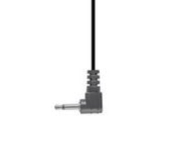 EH 1389X 3.5mm Right Angle Earphone Kit - Black | Noise Isolating In-Ear Headphones for Gym, Running, Travel & Work (Includes Multiple Ear Tips)