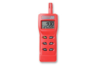 Fluke Amprobe CO2 100 Portable Carbon Dioxide Meter - Handheld CO2 Monitor with Data Logging (Model 3475094) - Ideal for Indoor Air Quality Testing, HVAC, and Greenhouses