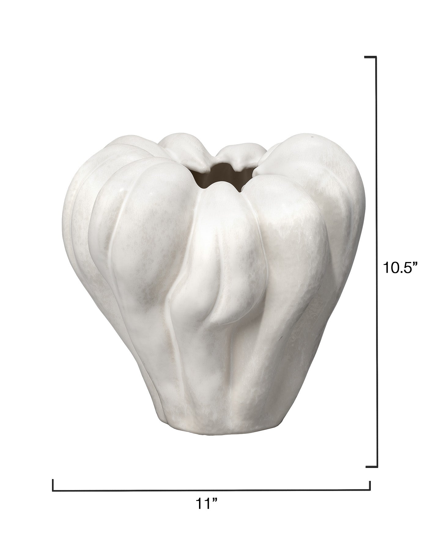 Elegant Glass Tulip Vase for Fresh Flowers - Perfect for Home Decor, Wedding Centerpieces & Spring Table Arrangements