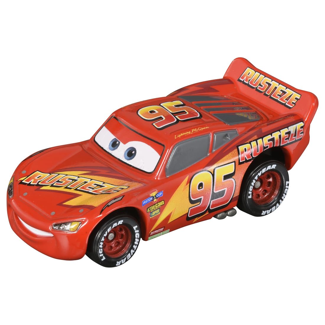 TAKARA TOMY Tomica Disney Cars C-16 Lightning McQueen Diecast Model Car - Cars 3 Intro Type Collectible Toy for Kids & Adults - Perfect for Display, Gifts & Disney Movie Fans