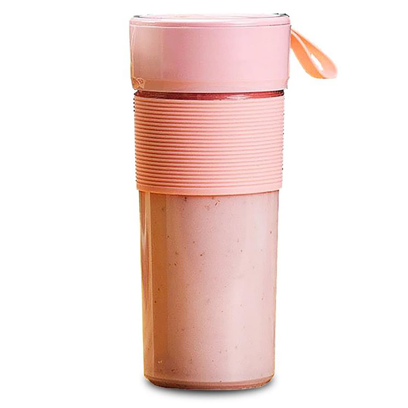 Portable USB Rechargeable Mini Blender for Smoothies Juices - Personal Size Travel Blender for Kitchen, Office, Restaurant & Outdoor Use (Pink) - Perfect for Healthy Drinks On-The-Go