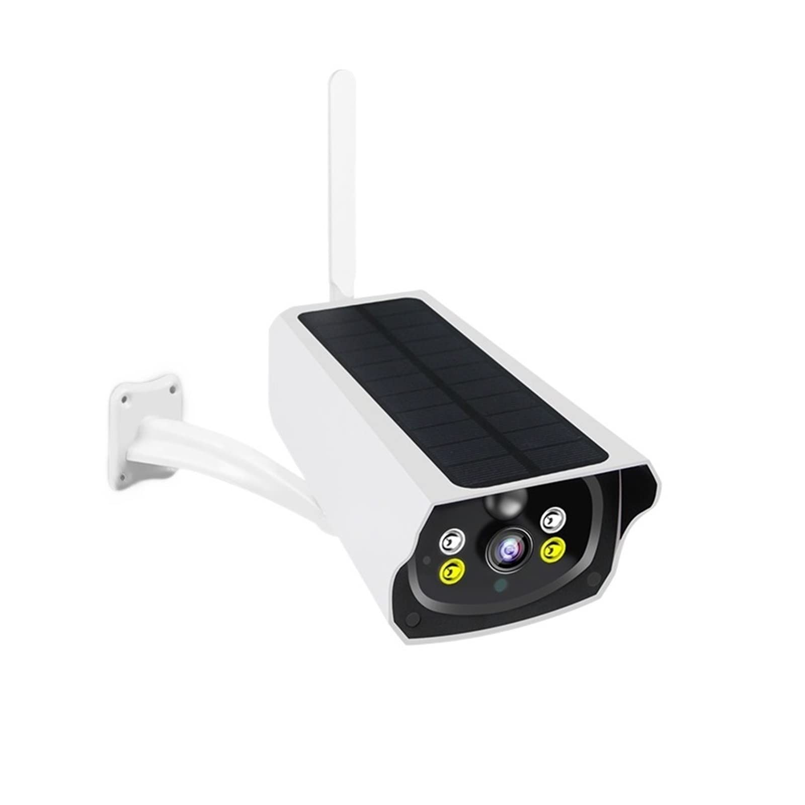 MZZYG 4G Solar Security Camera 1080P HD, Wireless Outdoor IP Camera with Solar Panel, Night Vision, PIR Motion Detection & Waterproof - Ideal for Home Security, Farm Monitoring, and Construction Site Protection