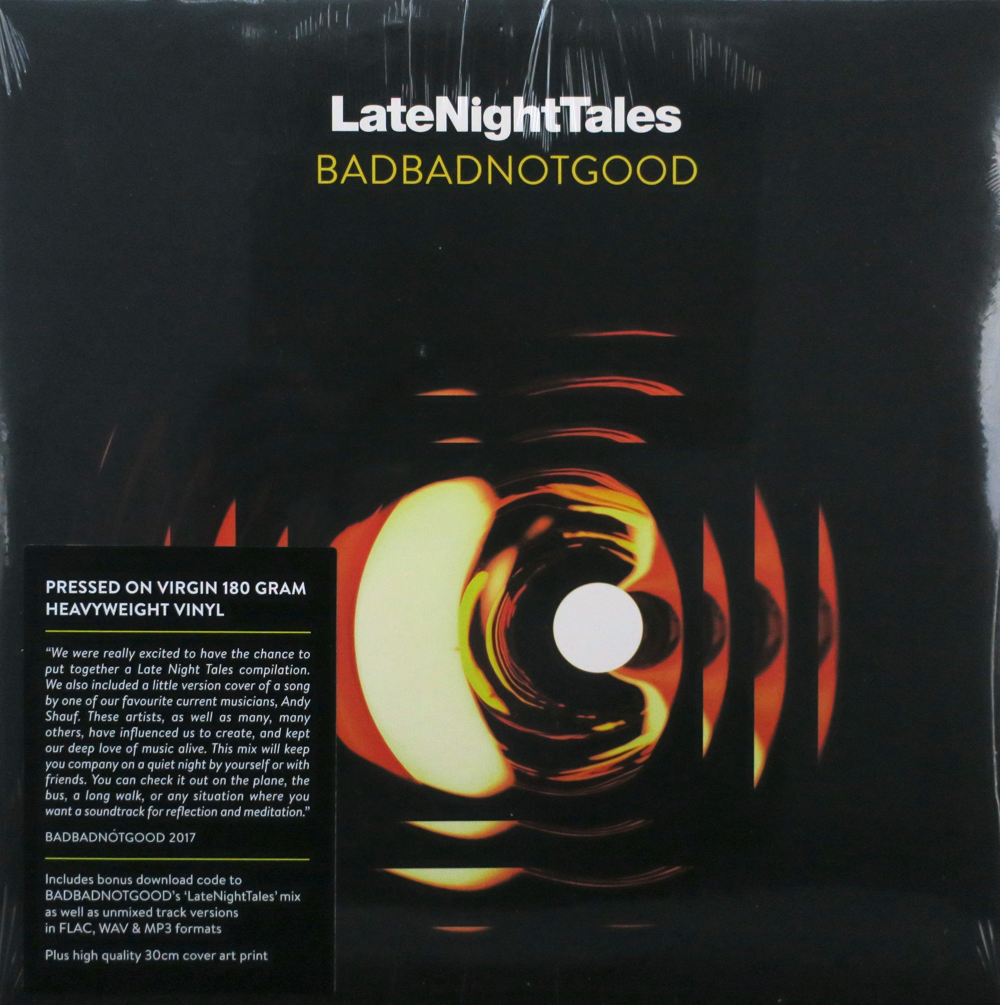 BADBADNOTGOOD 'Late Night Tales' 180g Vinyl 2LP Record - Limited Edition Double LP for Jazz & Hip-Hop Lovers - Perfect for Late Night Listening, Vinyl Collection & Music Enthusiasts