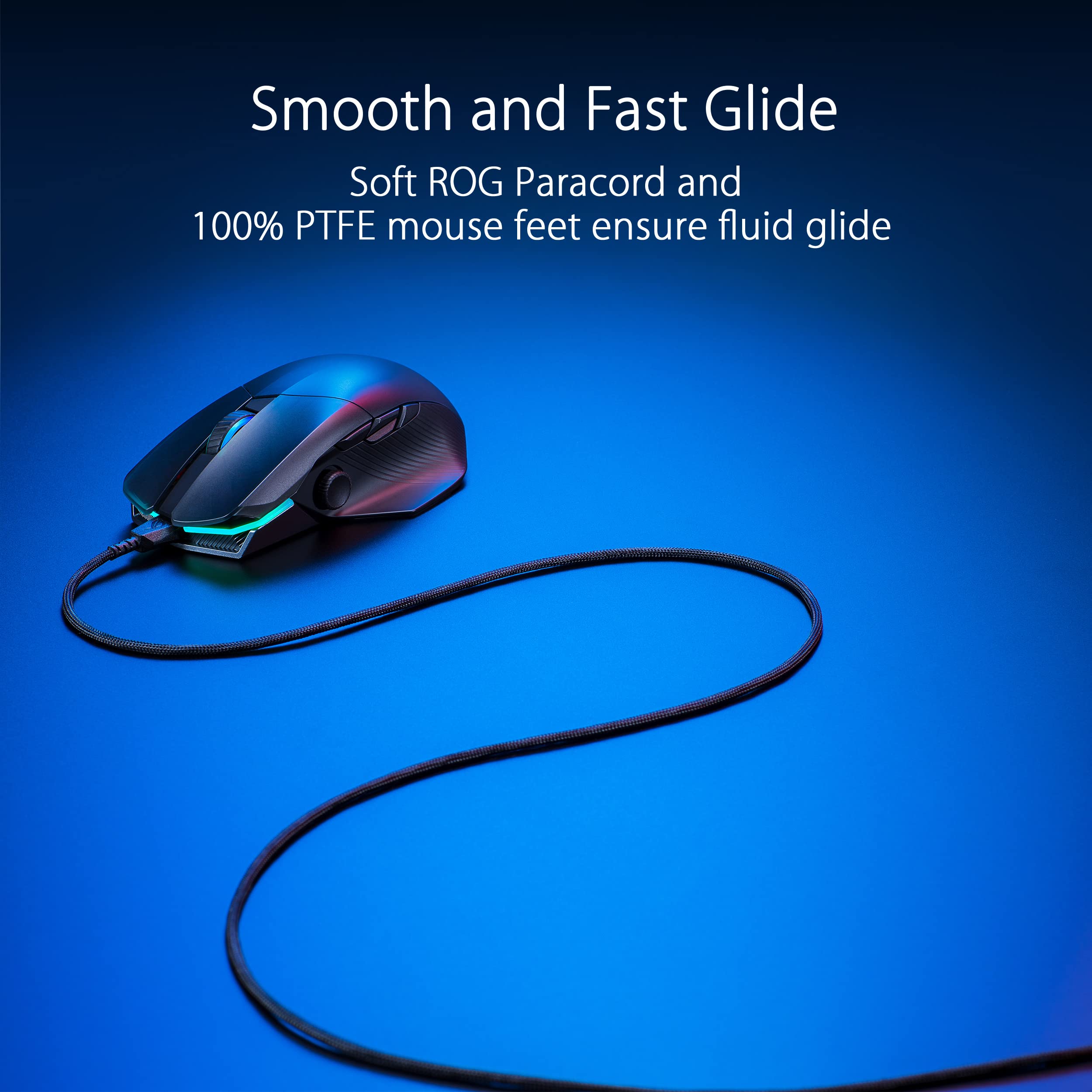 ASUS ROG Chakram X Origin Wireless Gaming Mouse - Tri-Mode Connectivity (2.4GHz/Bluetooth/Wired), 36000 DPI Optical Sensor, 11 Programmable Buttons, Detachable Joystick, Paracord Cable - Black | Perfect for FPS, MOBA & Esports Gaming