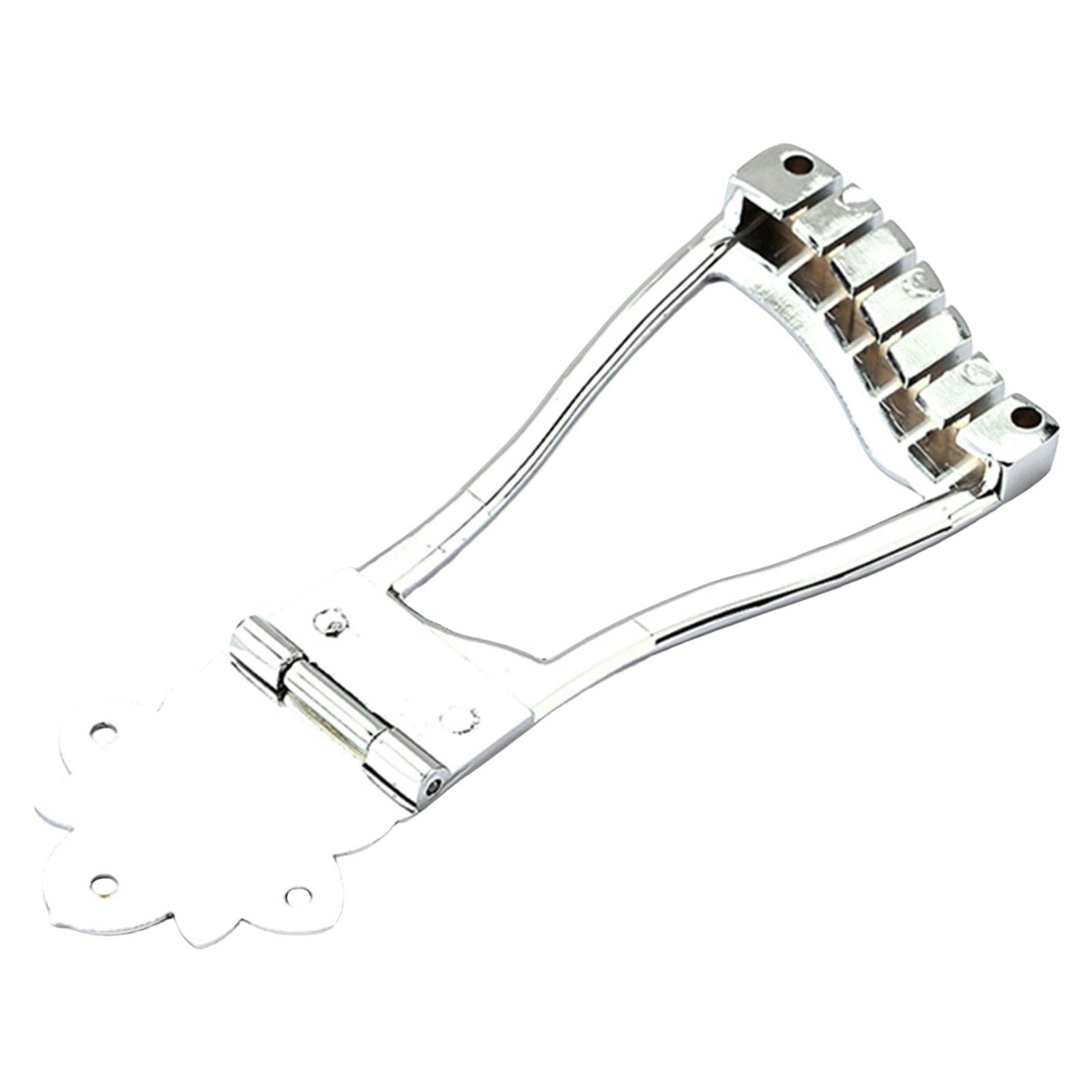 Vaveren Guitar Bridge Tailpiece for Hollow Body Archtop Guitar - Premium Replacement Part for Enhanced Tone & Sustain | Perfect for Jazz, Blues & Acoustic Performances