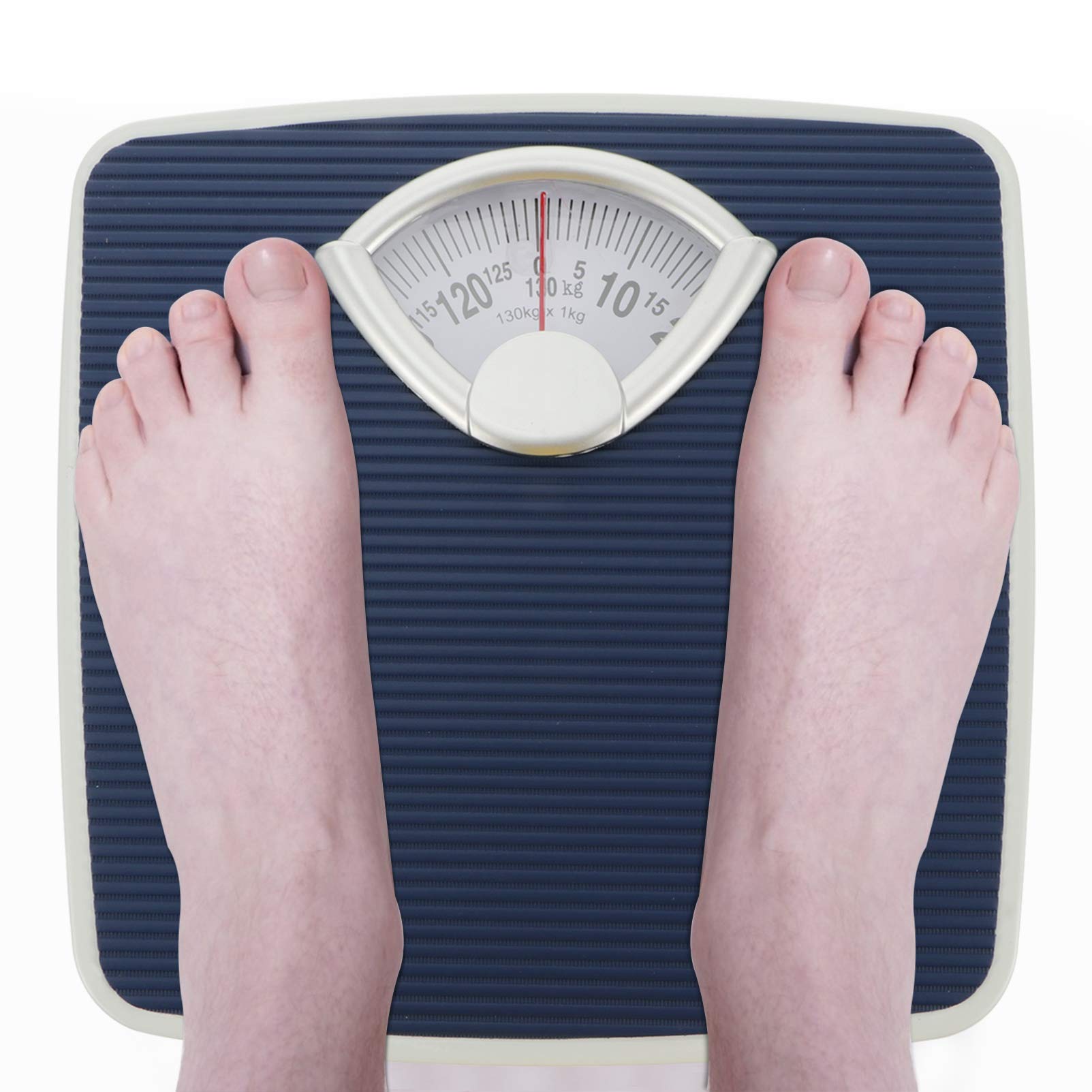 BESPORTBLE Digital & Mechanical Bathroom Scale - Accurate Body Weight Scale for Home Use, Portable Dial Scale with Easy-to-Read Display | Perfect for Fitness Tracking, Health Monitoring & Bathroom Weight Measurement