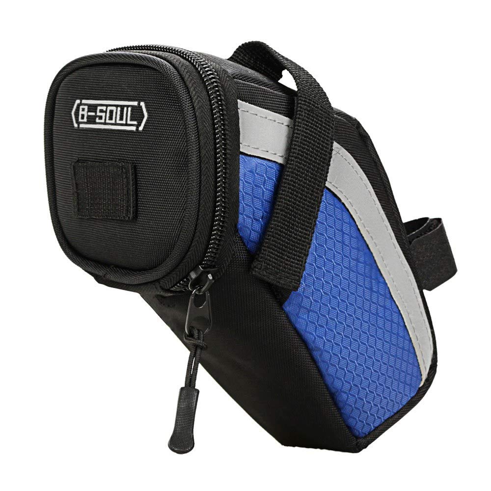 MengK Bike Saddle Bag - Waterproof Cycling Seat Tail Pouch for MTB & Road Bikes - Compact Bicycle Tool Storage Bag for Repair Kits, Phone & Essentials - Perfect for Commuting, Mountain Biking & Long Distance Cycling