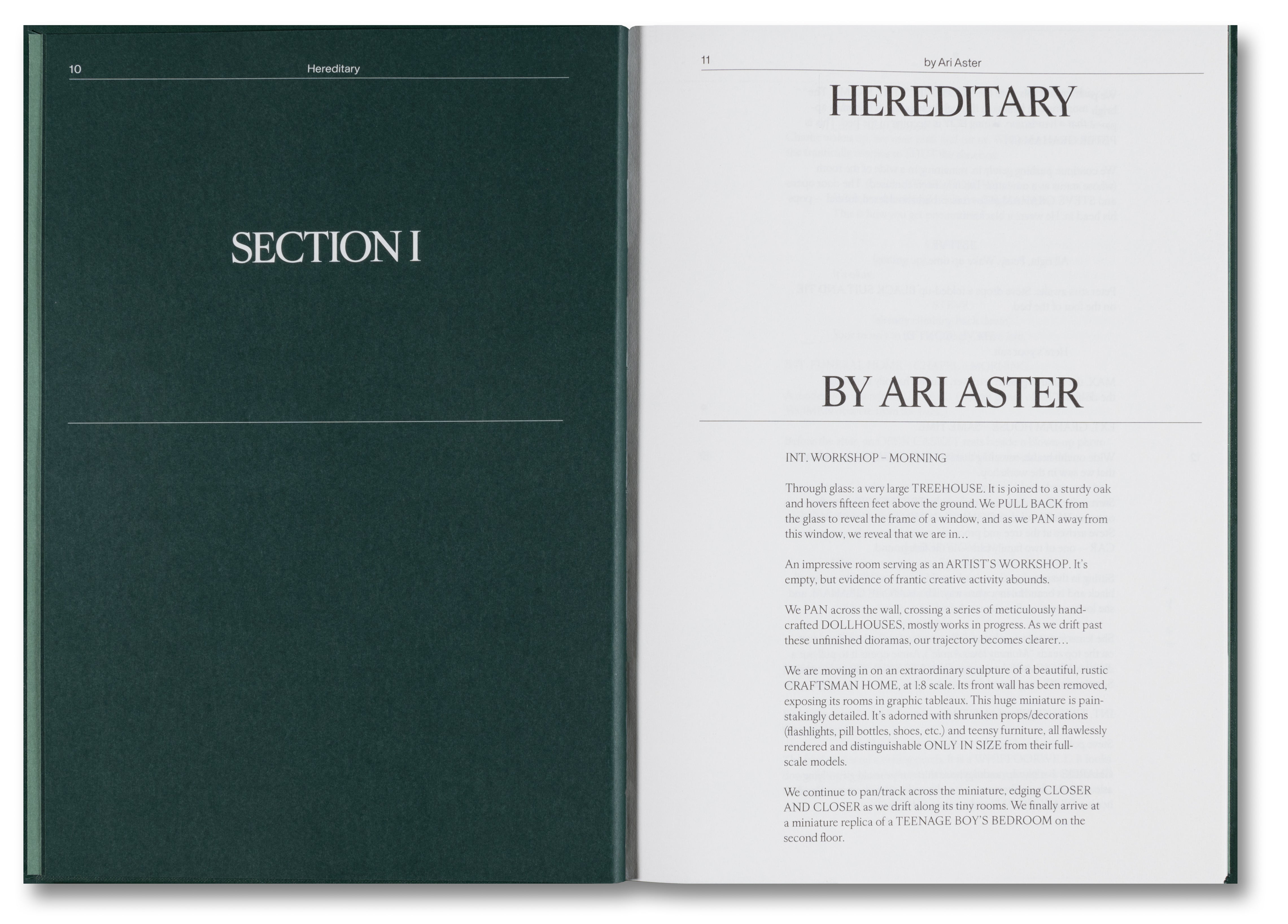 A24: Hereditary Screenplay by Ari Aster - Hardcover Book | Horror Movie Script, Film Collector's Item, Gift for Cinema Lovers | Perfect for Halloween, Movie Nights & Film Studies