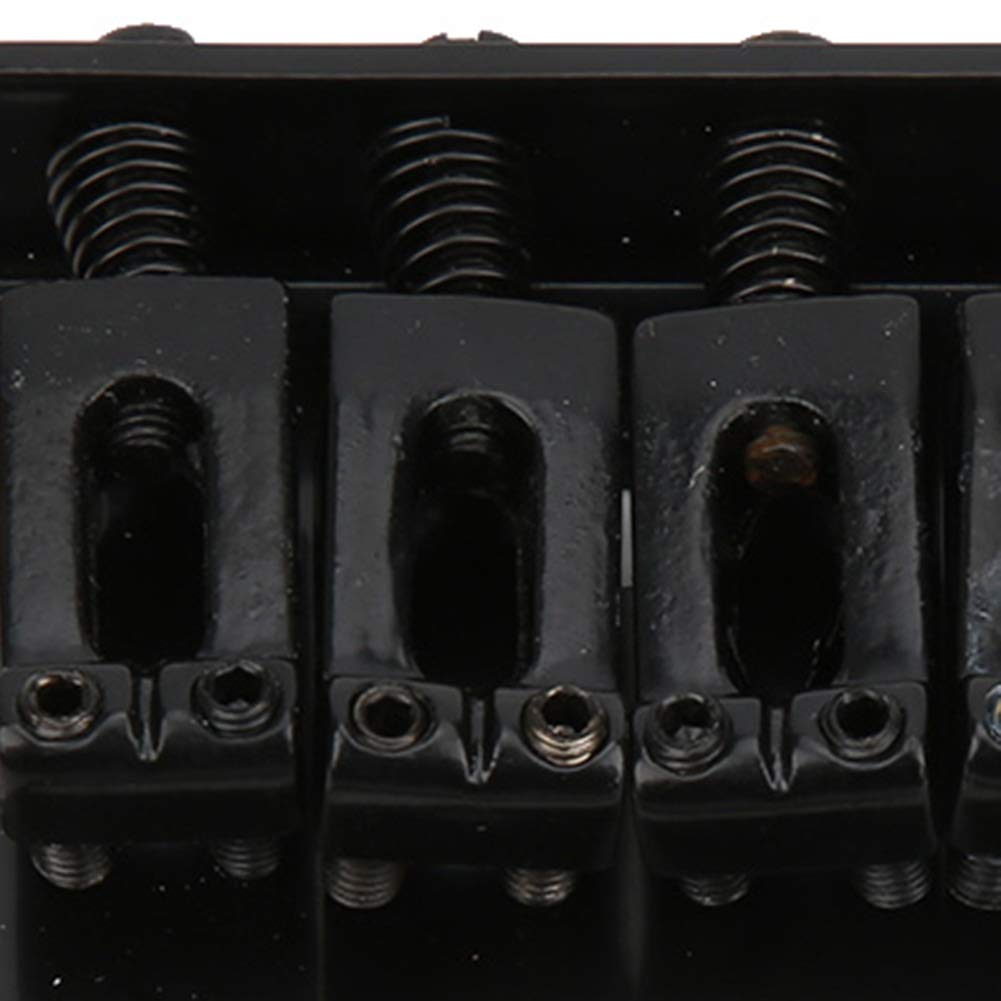 Premium Black Electric Guitar Bridge for TL Models - High-Quality Replacement Part for Smooth Playability & Enhanced Tone - Perfect for Rock, Blues & Studio Recording