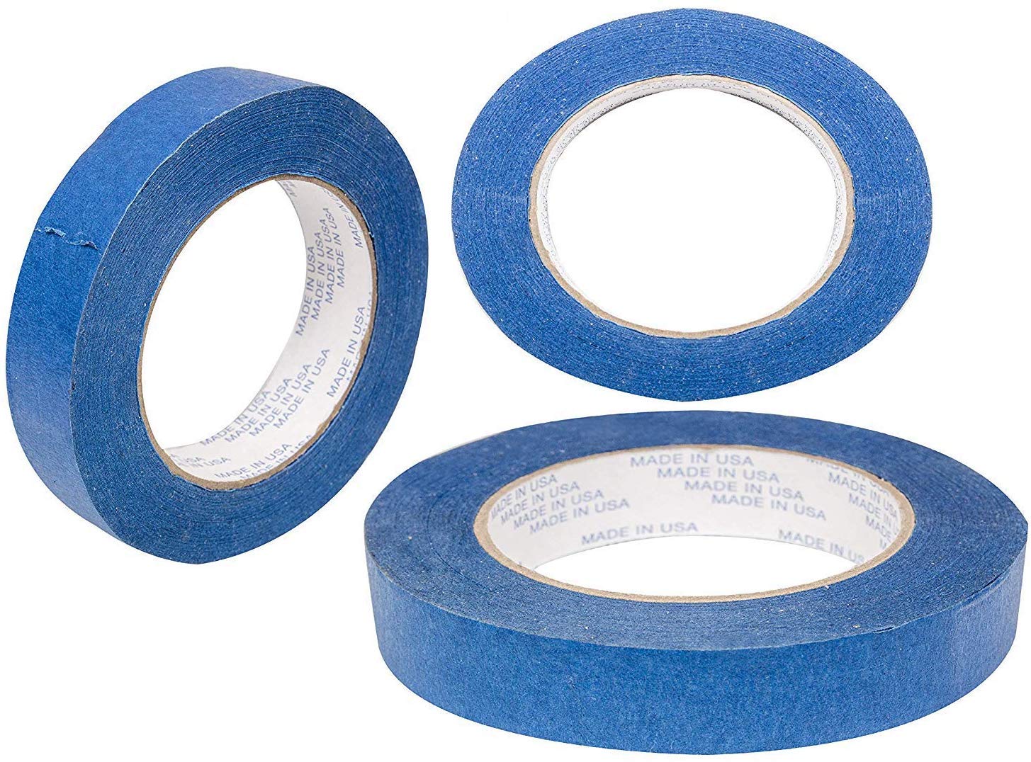 ABC Packing Tape 3 Inches x 60 Yards - 16 Rolls Heavy Duty Blue Painters Tape, 5.7 Mil Thick Packaging & Shipping Tape for Boxes, Walls, Mailing - Perfect for Home Moving, Office Storage & DIY Projects