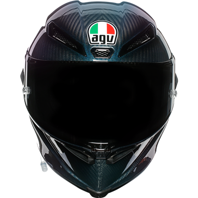 AGV Pista GP RR Iridium ECE 22.06 Motorcycle Helmet - Silver | Premium Racing Helmet for Track & Street Riding | DOT & ECE Certified