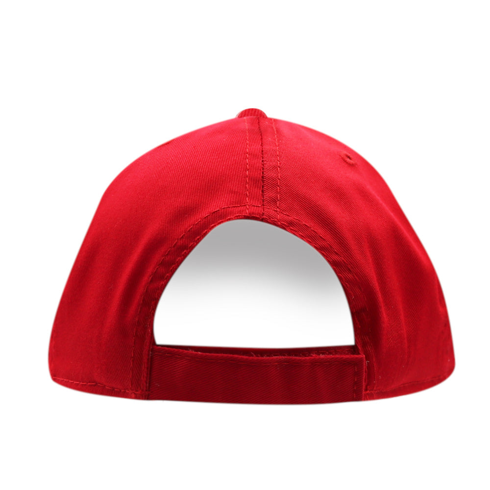 Explosion Curve Cap Red - Stylish Baseball Hat for Men & Women - Perfect for Sports, Outdoor Activities, and Casual Wear