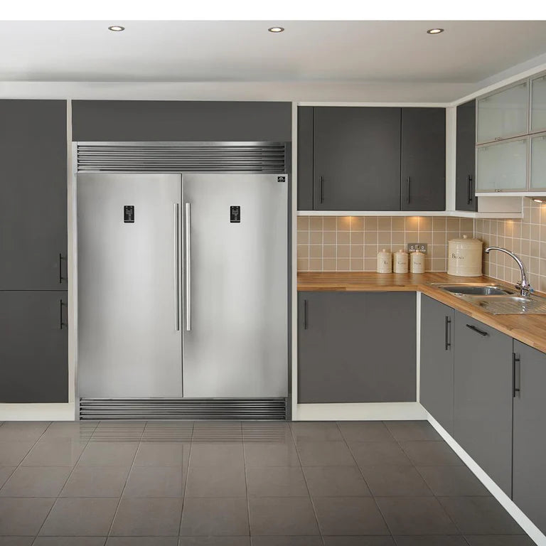 48 Inch Gas Range with Dishwasher and 60 Inch Refrigerator - Forno Premium Appliance Package for Modern Kitchens | Perfect for Home Chefs & Entertaining