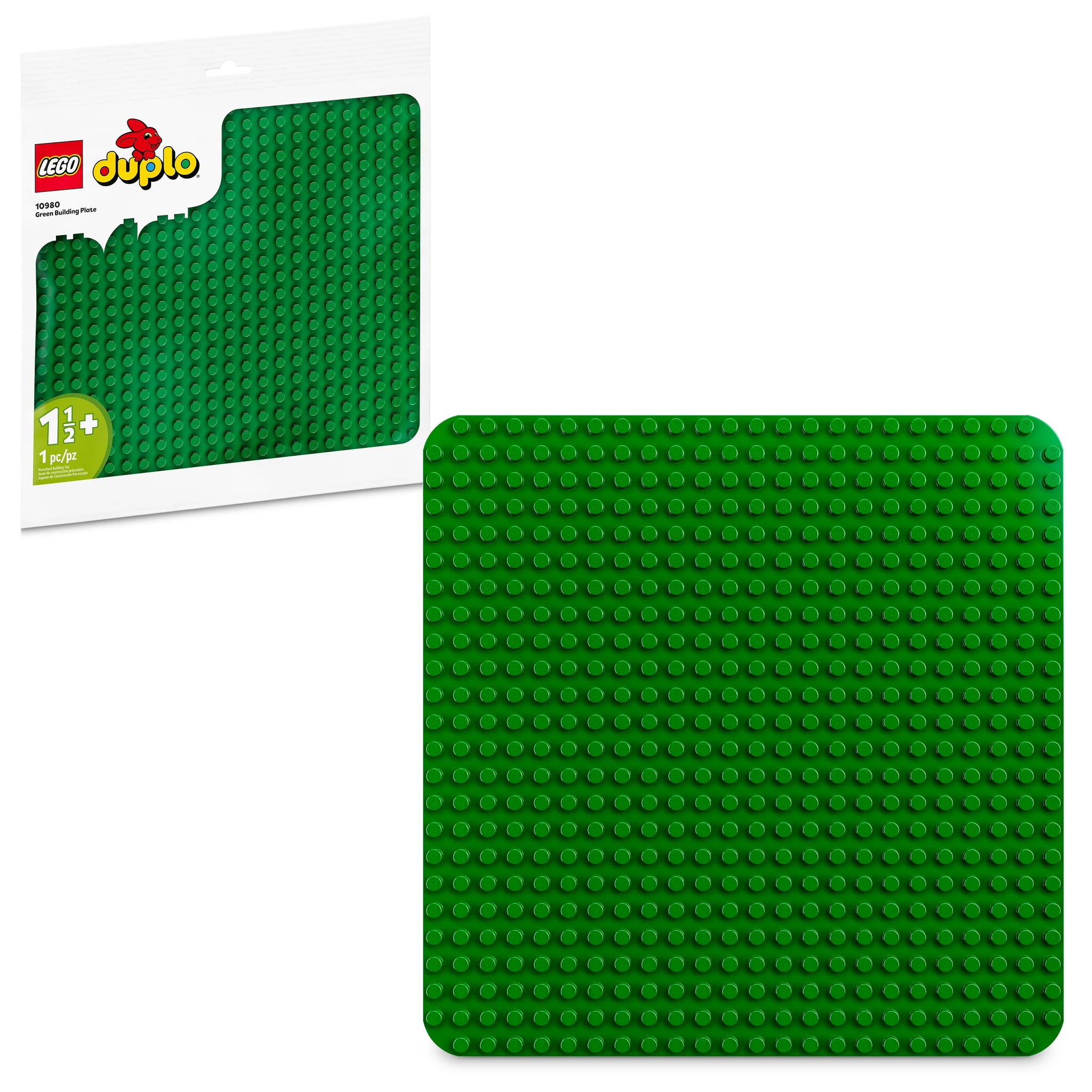 LEGO® DUPLO® Green Building Plate - Large Baseplate for Creative Play, Learning & Toddler Development - Perfect for Preschool Building Blocks & Educational Activities
