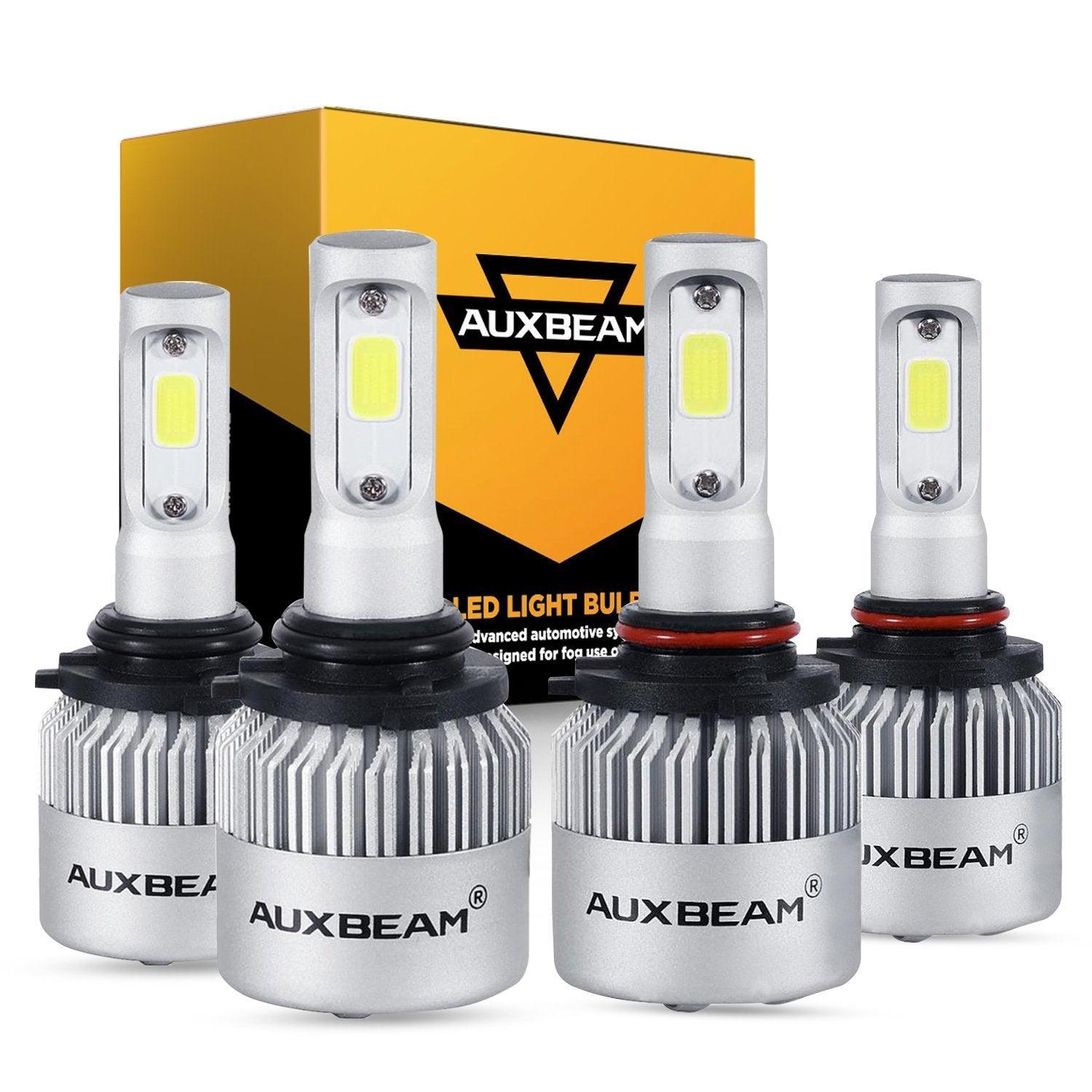 2001-2003 Mazda Miata 9005+9006 LED Headlight Bulbs Combo - High/Low Beam S2 Series COB 360° 16,000LM - Upgrade for Night Driving & Enhanced Visibility