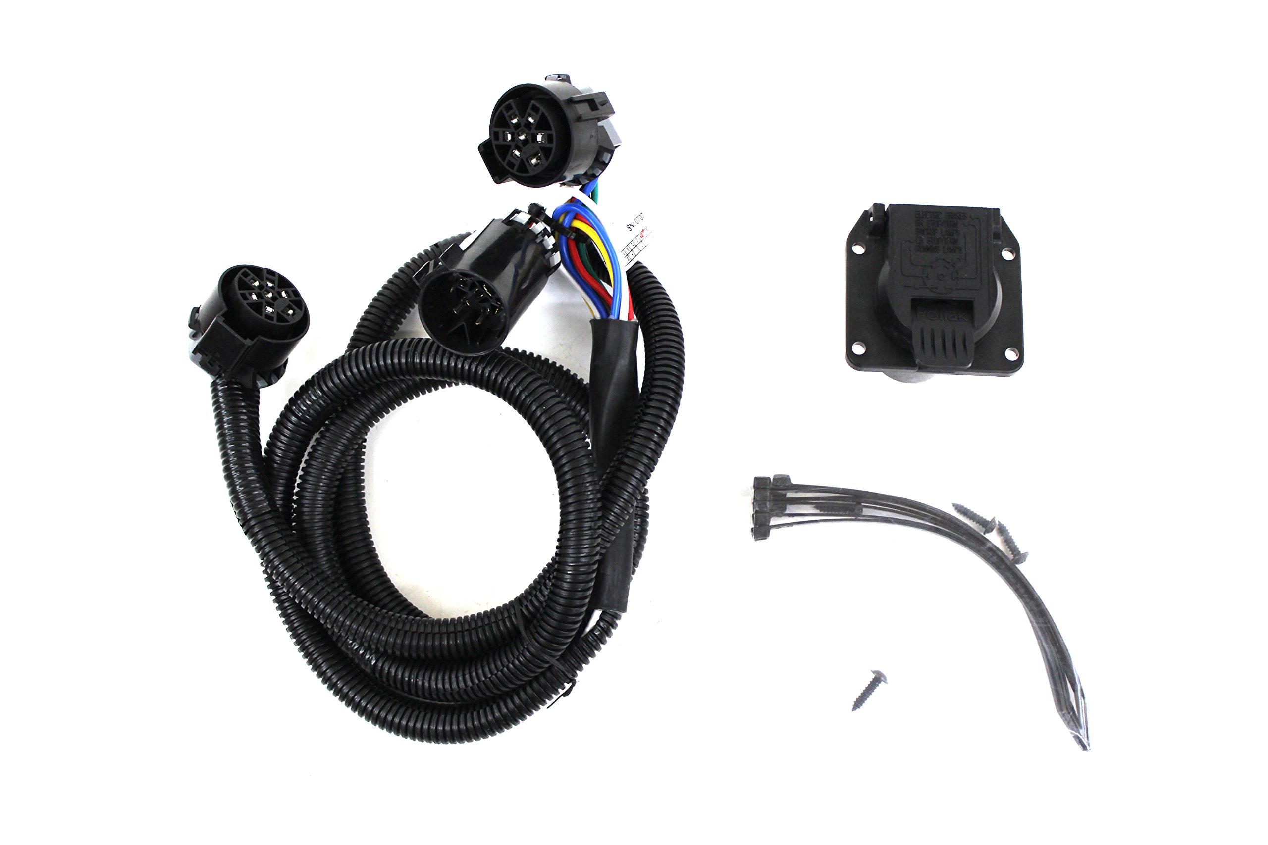 Genuine Dodge RAM 82212195AB Trailer Tow Wiring Harness Kit - Compatible with 5th Wheel & Gooseneck Trailers - Heavy Duty Towing Accessories for RAM Trucks - Perfect for RV, Camper & Boat Towing