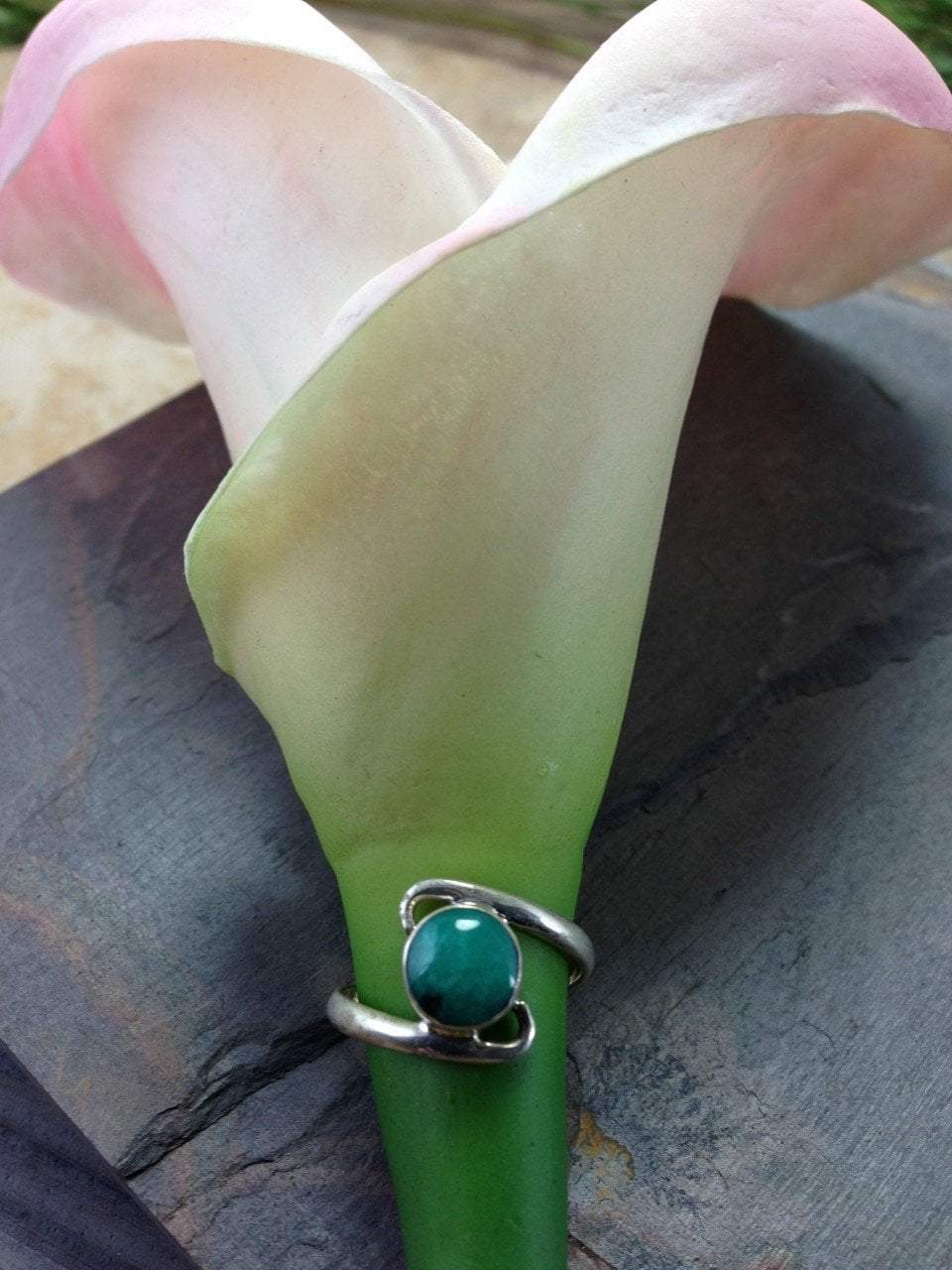 Exquisite Turquoise Ring for Women - Handcrafted Sterling Silver Jewelry - Perfect for Gifts, Weddings & Everyday Elegance