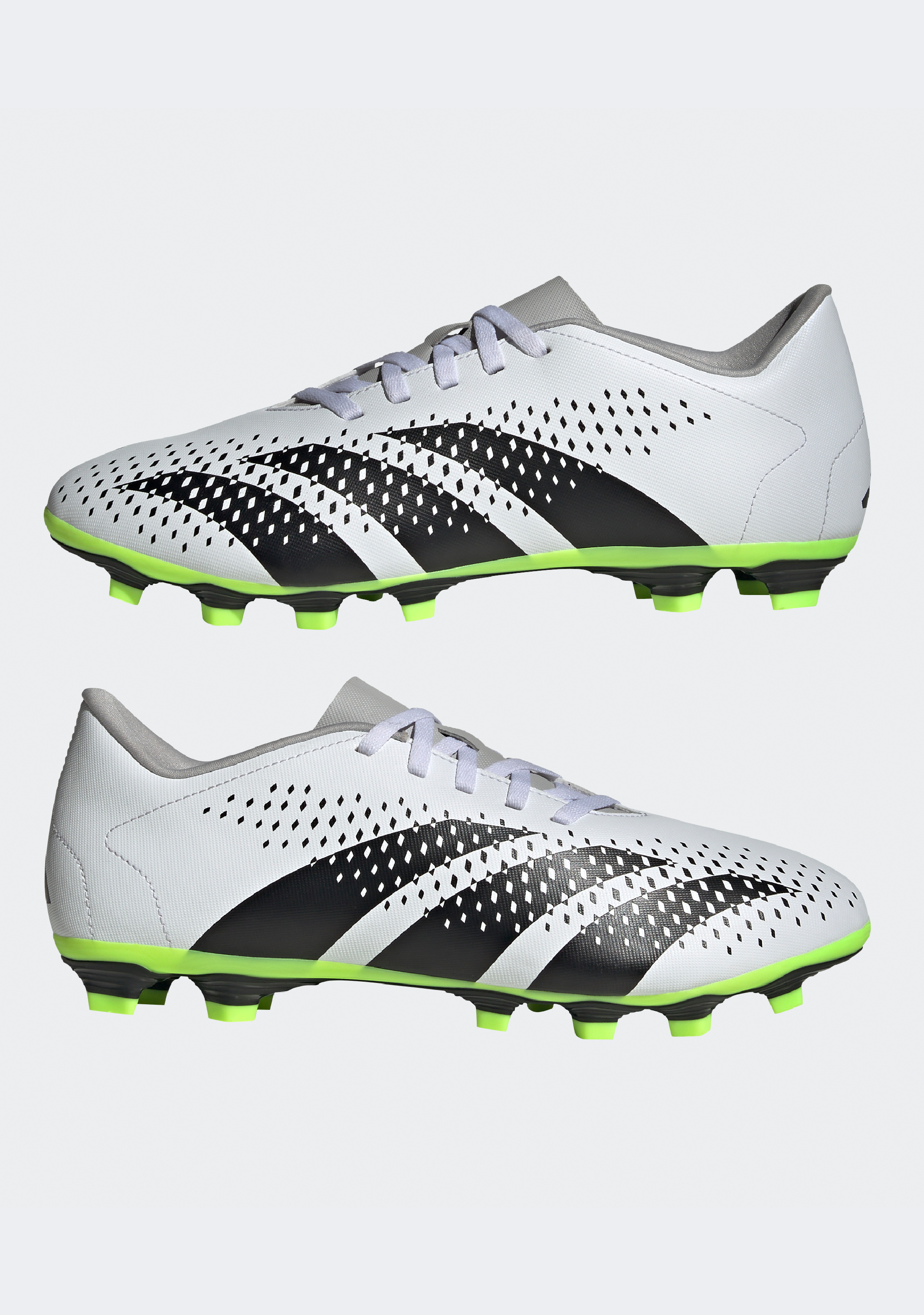 Adidas Predator Accuracy.4 FXG Men's Soccer Cleats - Firm Ground Football Boots for Enhanced Grip & Control on Natural Grass Fields