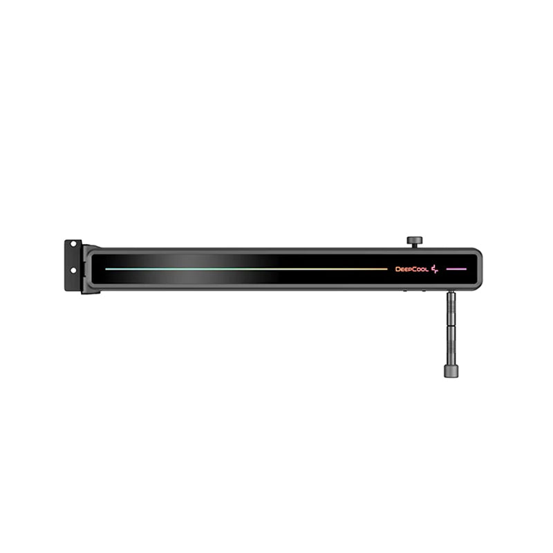 Deepcool ST500 ARGB GPU Support Bracket - RGB Graphics Card Holder with Adjustable Height for PC Gaming Setup, Perfect for Custom RGB Builds and Vertical GPU Mounting