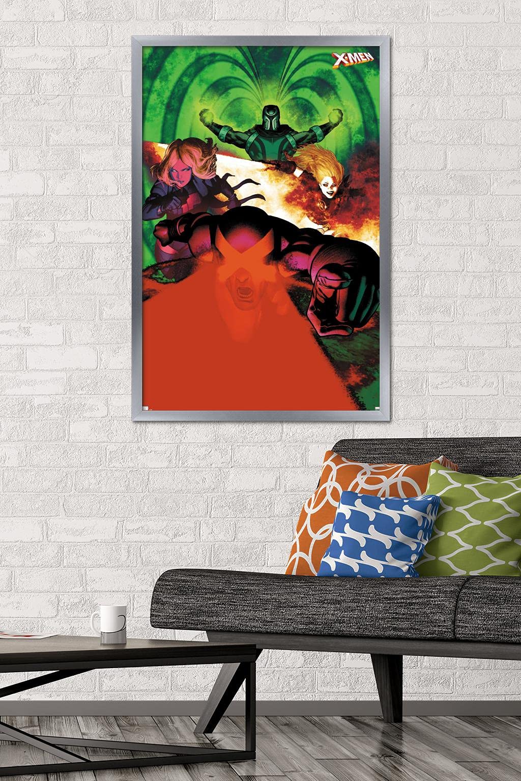 Marvel Comics X-Men Wall Poster - Emma Frost, Magneto, Magik & Cyclops Art Print (34