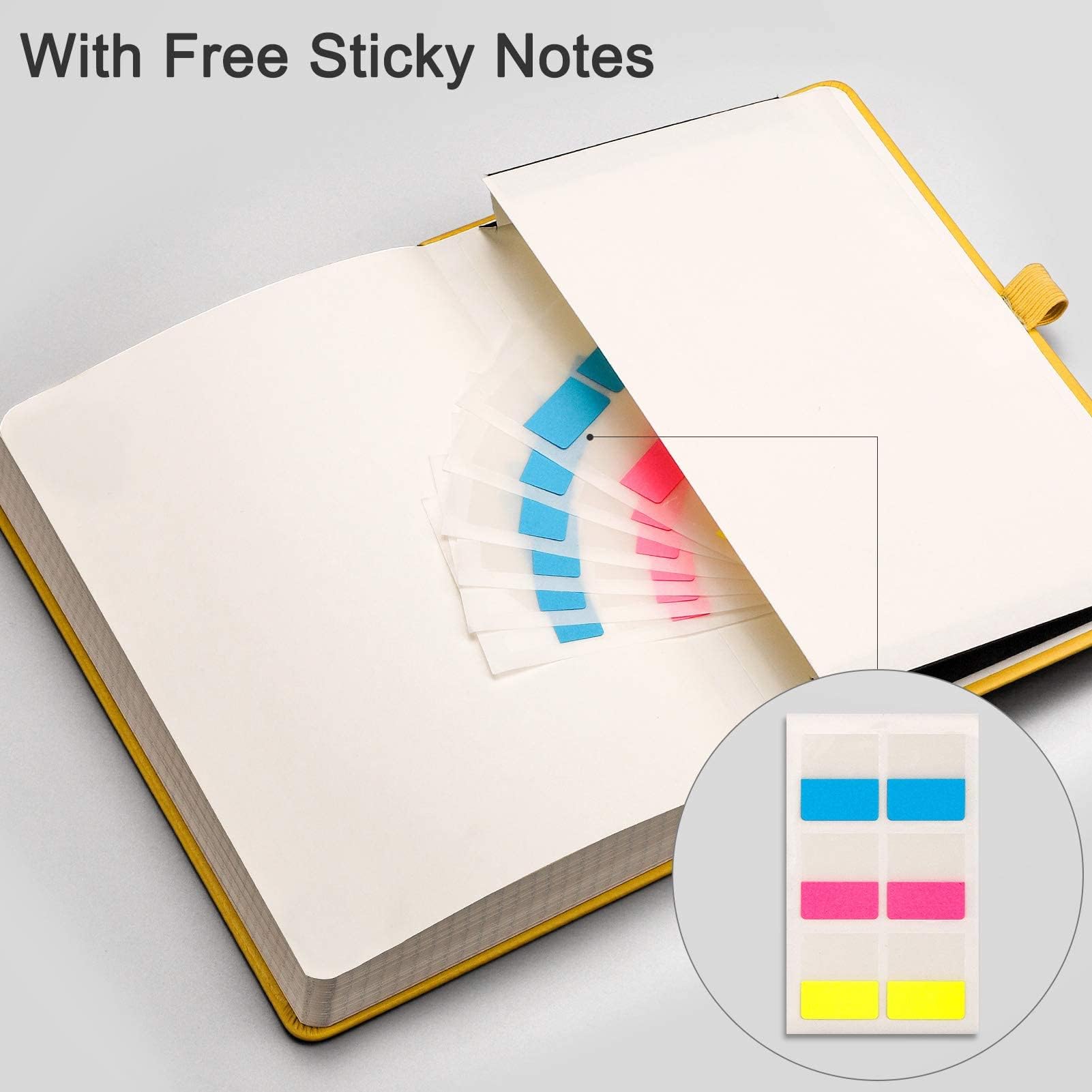 EMSHOI A5 Graph Paper Notebook - 256 Pages, 5.75
