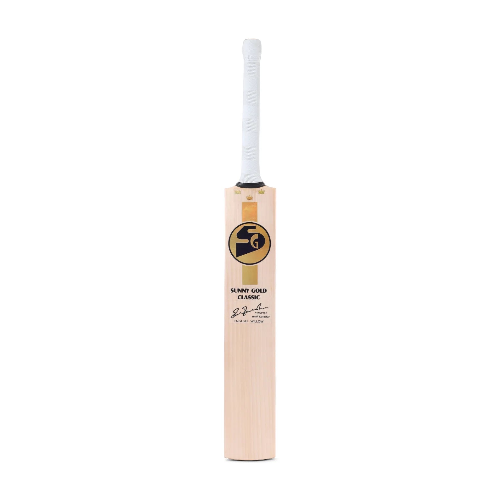 SG Sunny Gold Classic English Willow Cricket Bat - Premium Quality for Professional & Amateur Players - Perfect for Matches, Training & Backyard Games
