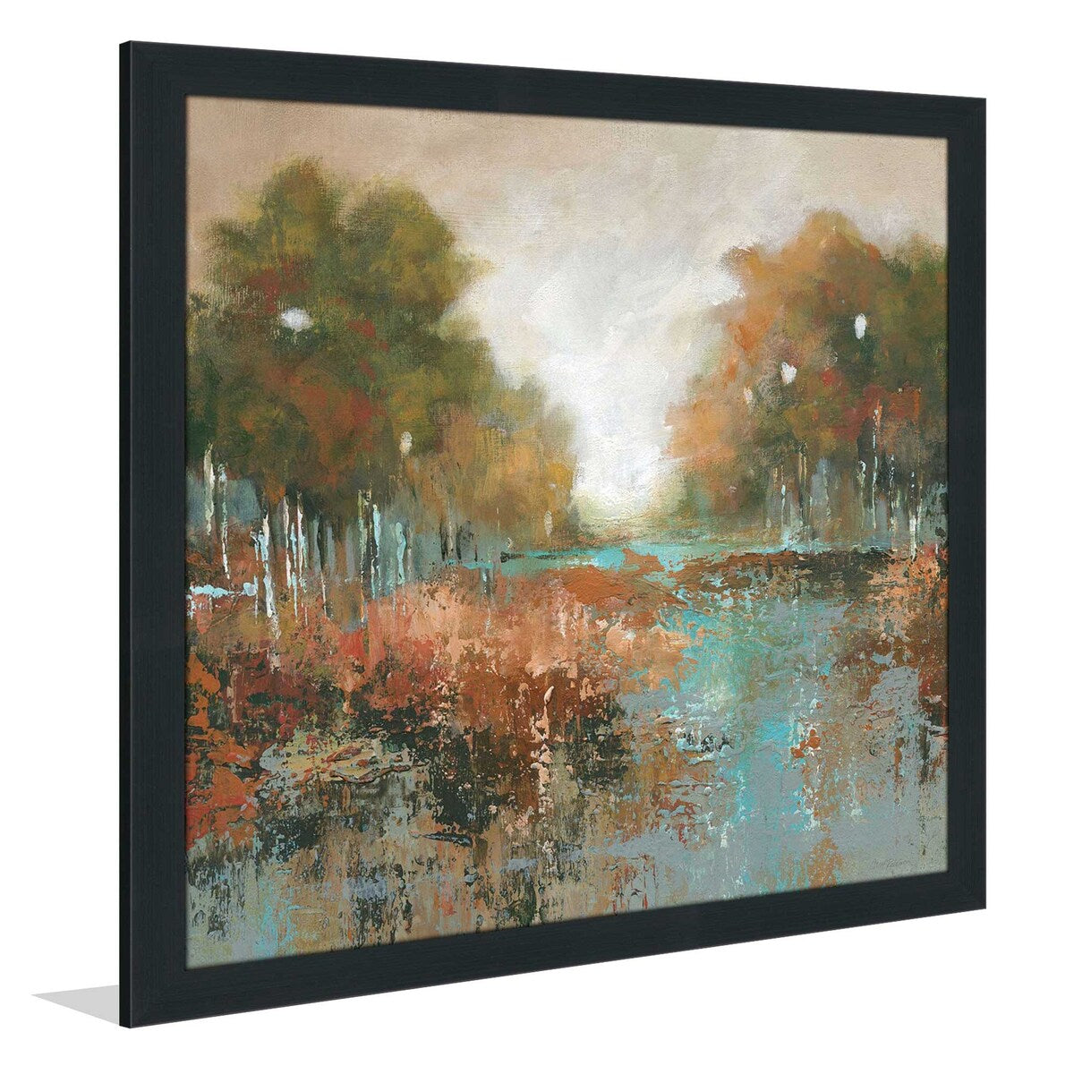 Autumn Walk by Carol Robinson - Premium Acrylic Wall Art Print for Home & Office Decor - Perfect for Living Room, Bedroom, or Gift