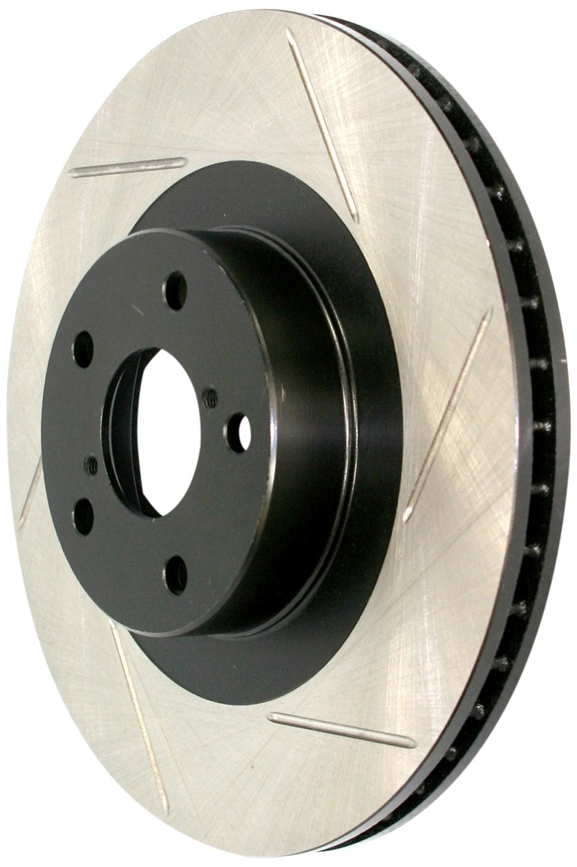 Power Slot 126.66028CSL Slotted Brake Rotor - High Performance Braking for Cars & Trucks | Perfect for Racing, Off-Road & Daily Driving