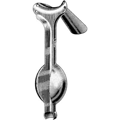 Berlind Auvard Weighted Vaginal Speculum 4.25