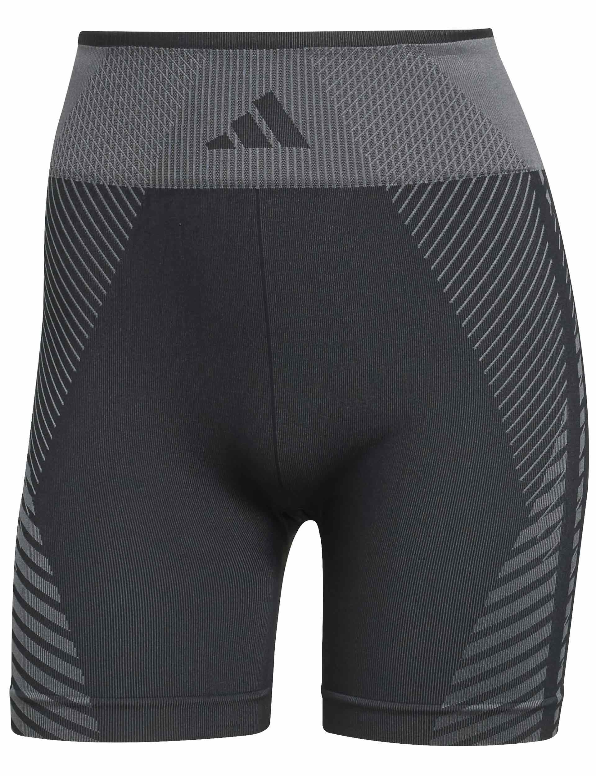High-Waisted Knit Workout Leggings for Women - Black & Grey - 5-Pack - Perfect for Yoga, Running & Gym