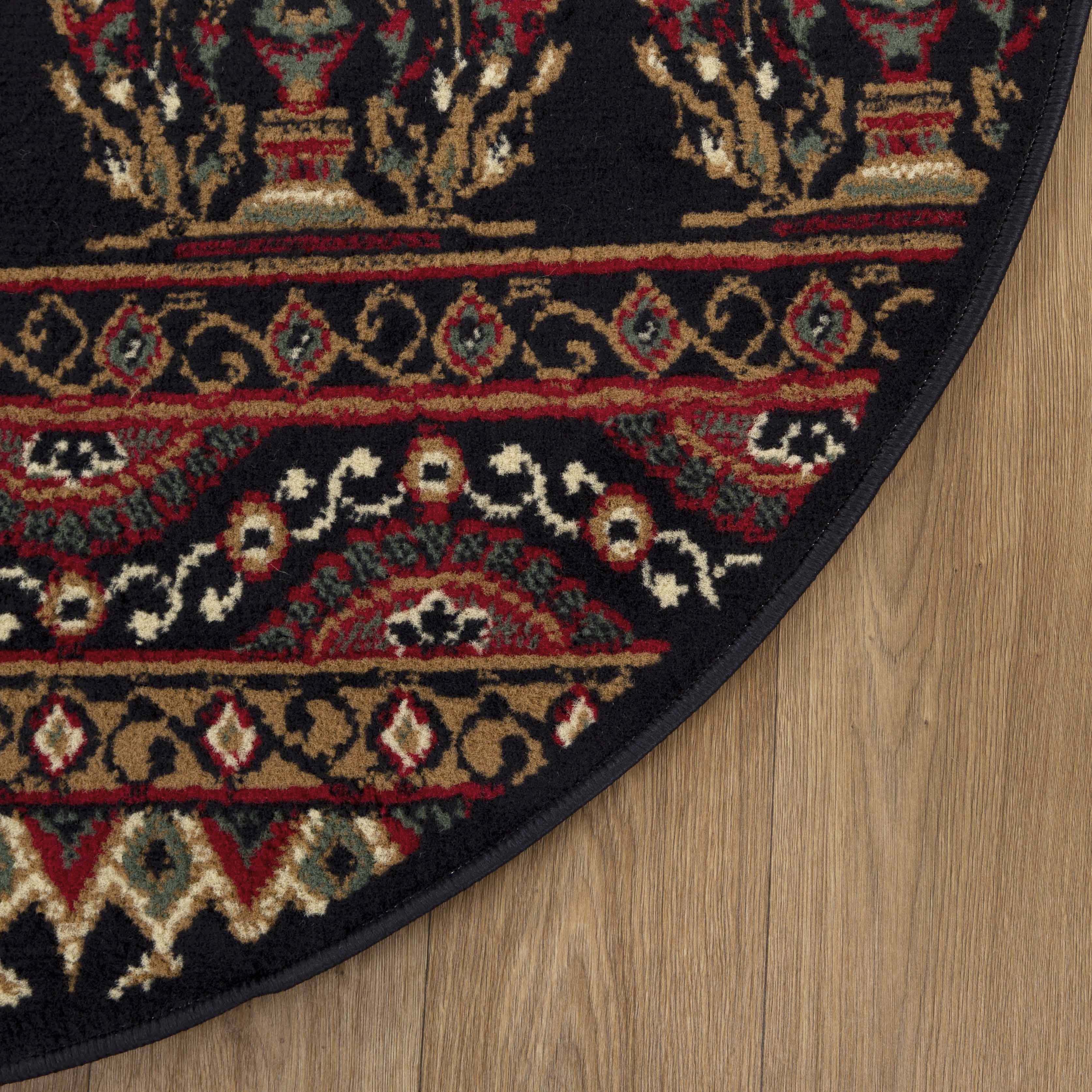 Adorable Abstract Floral Indoor Area Rug - Soft Non-Slip Living Room Carpet for Bedroom, Nursery & Home Decor | Boho Chic Design