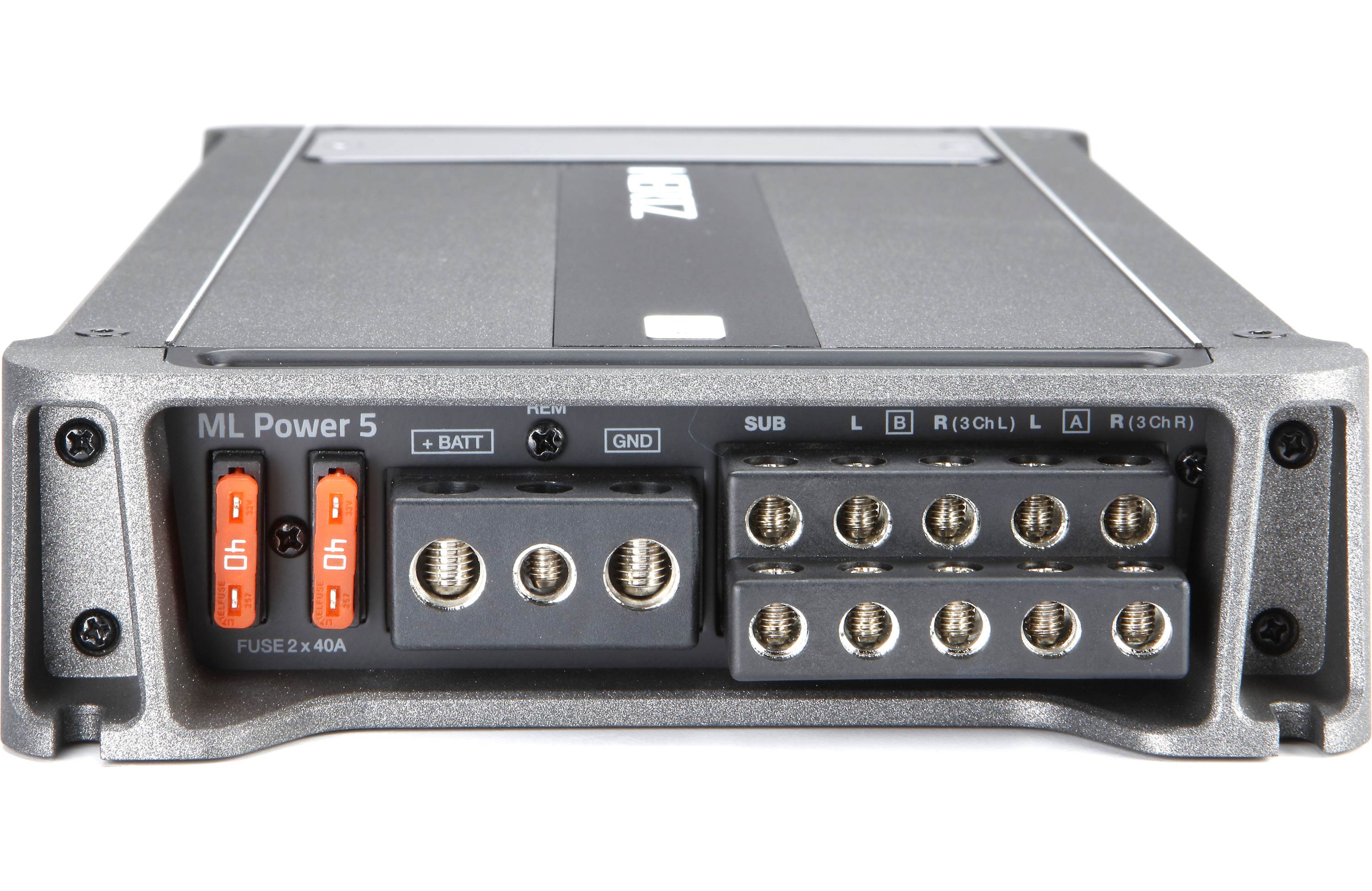 Hertz Mille ML Power 5 D Class 5 Channel Car Amplifier - High Power Audio System for Cars, Trucks & SUVs - Perfect for Car Audio Upgrades & Custom Sound Systems
