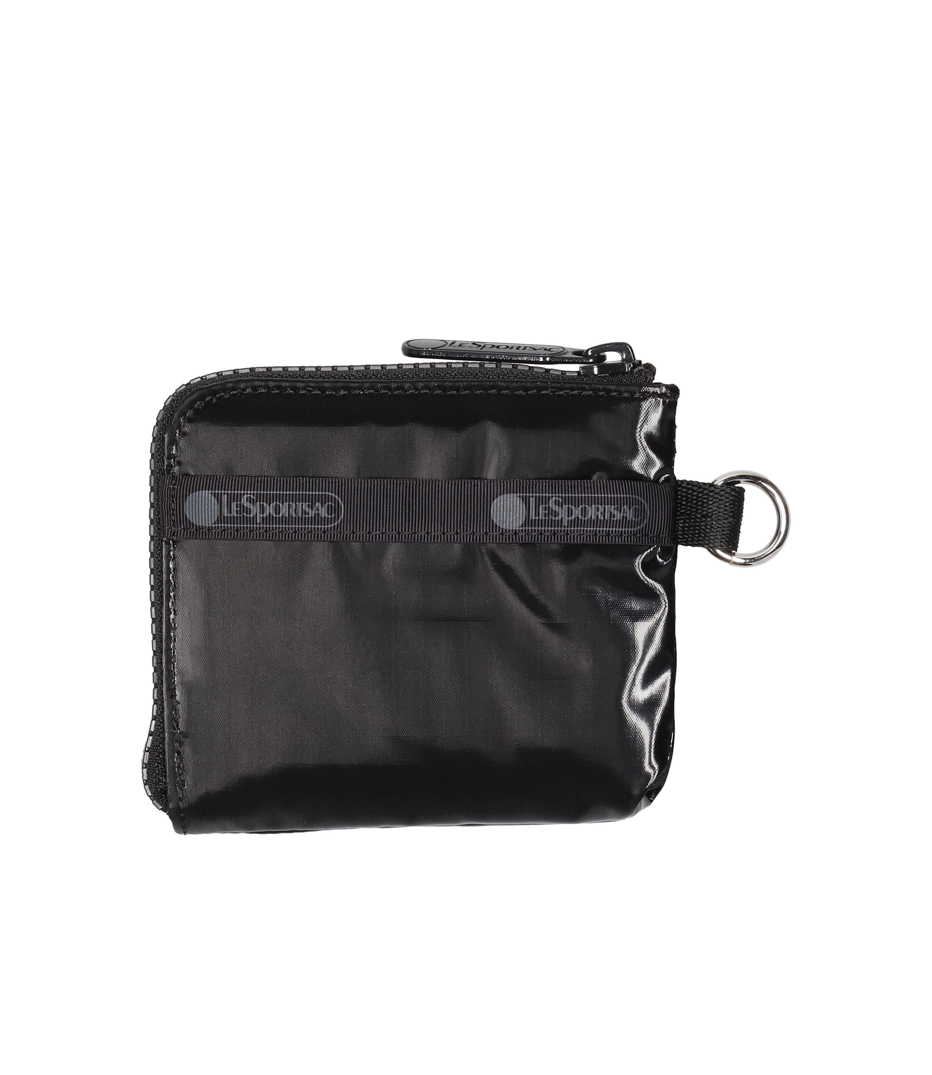 Slim Wallet for Men - Black Shine RFID Blocking Minimalist Front Pocket Wallet - Perfect for Travel, Business & Everyday Use (Model: 1112 M135)
