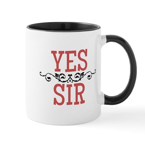 White/Black Inside - Yes Sir Mugs