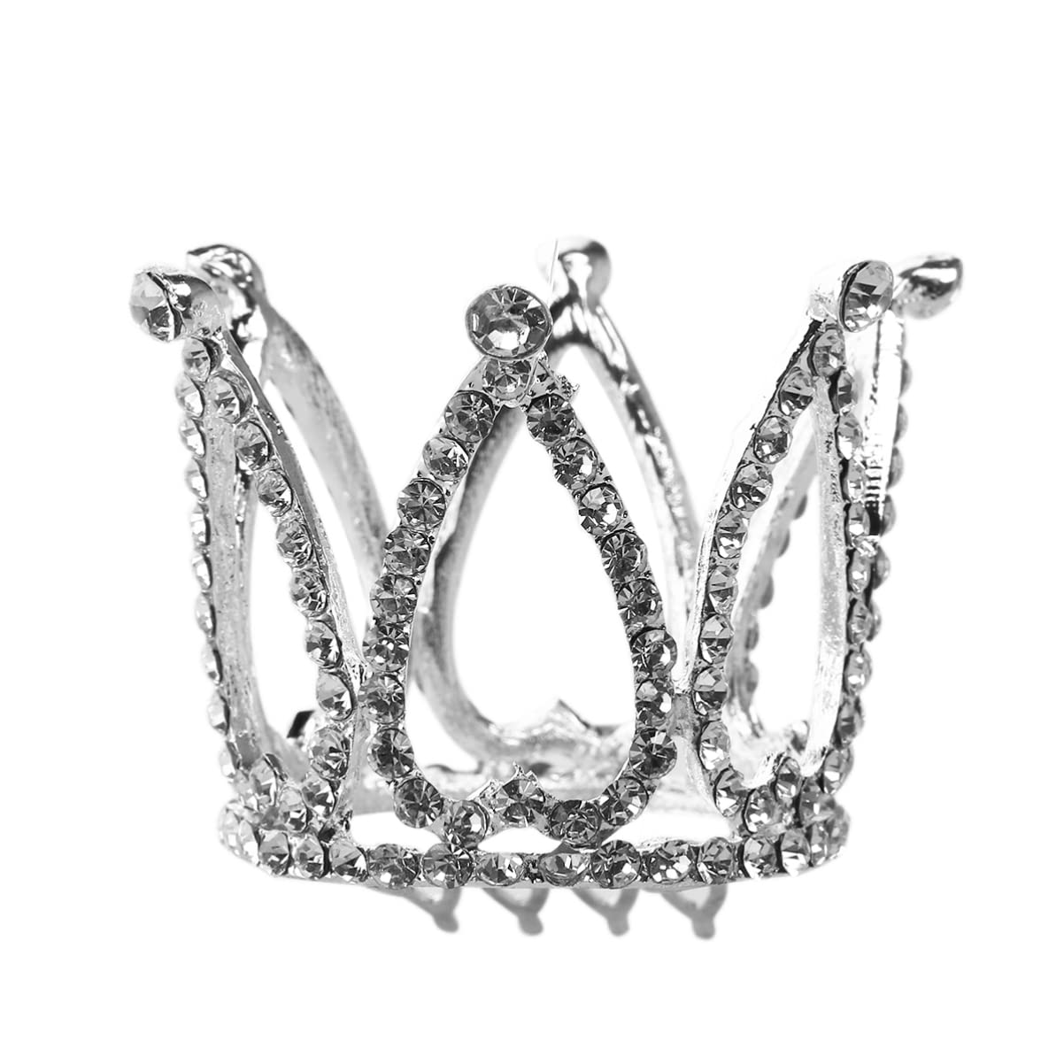 Sparkling FOMIYES Mini Rhinestone Tiara Hair Comb for Girls - Flower Girl Headpiece for Weddings, Princess Hairpin for Kids, Child Bridal Accessories - Perfect for Weddings, Pageants, Birthday Parties & Special Occasions