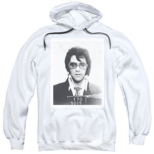 Elvis Presley Men's Framed Pullover Hoodie - Vintage Music Sweatshirt for Casual Wear & Concert Outfits