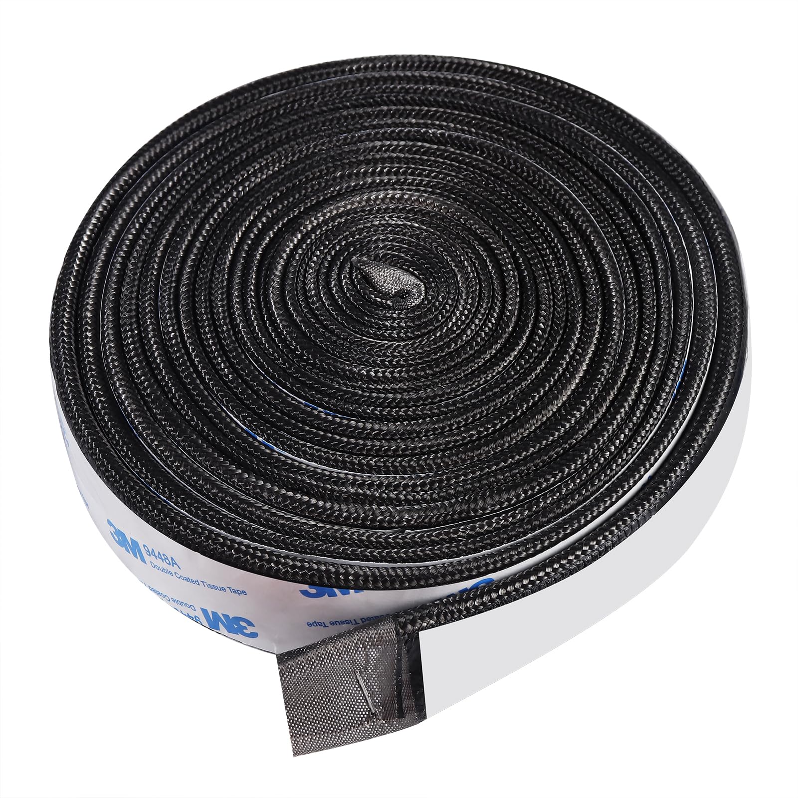 Kamado Joe Classic Grill Smoker Gasket Seal - 150 Inch High Temperature Fiberglass Wire Mesh Gasket Replacement Kit with Self-Adhesive - Perfect for BBQ, Smoking, and Outdoor Cooking